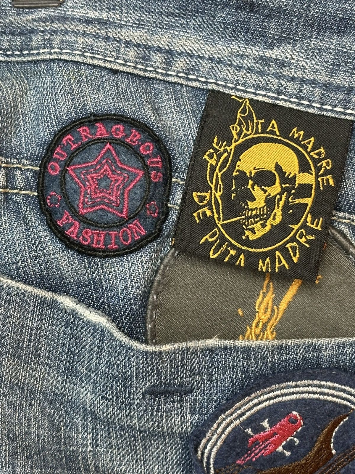 Other De Puta Madre 2007 Fuck-Pedophilia Jeans Size US 32 / EU 48 - 15 Thumbnail