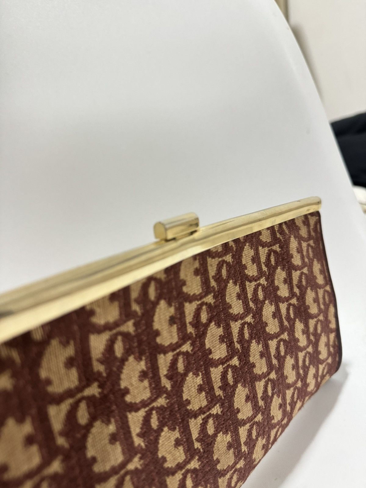 Christian Dior Monsieur Vtg Christian Dior 80s Red Trotter Monogram Clutch Bag Size ONE SIZE - 3 Thumbnail
