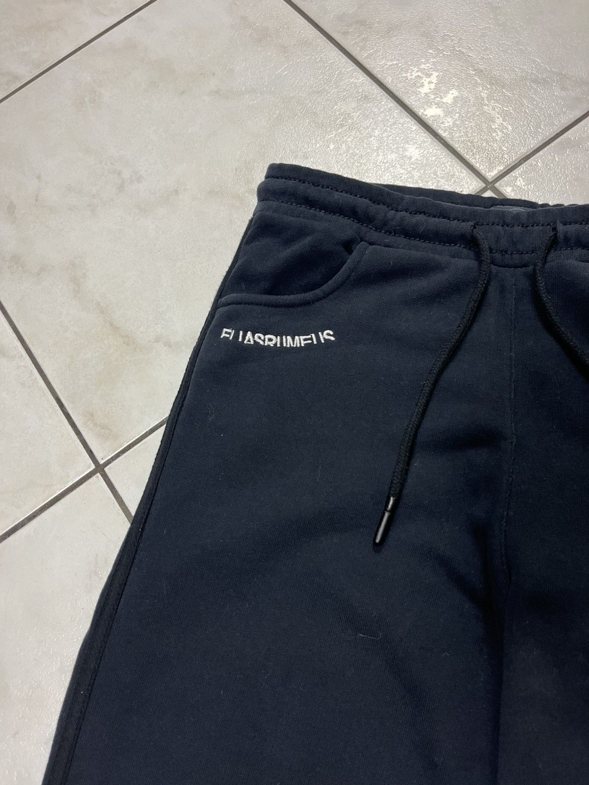 Japanese Brand Elias Rumelis flared sweatpants baggy oversized pants logo Size 26" / US 2 / IT 38 - 6 Thumbnail