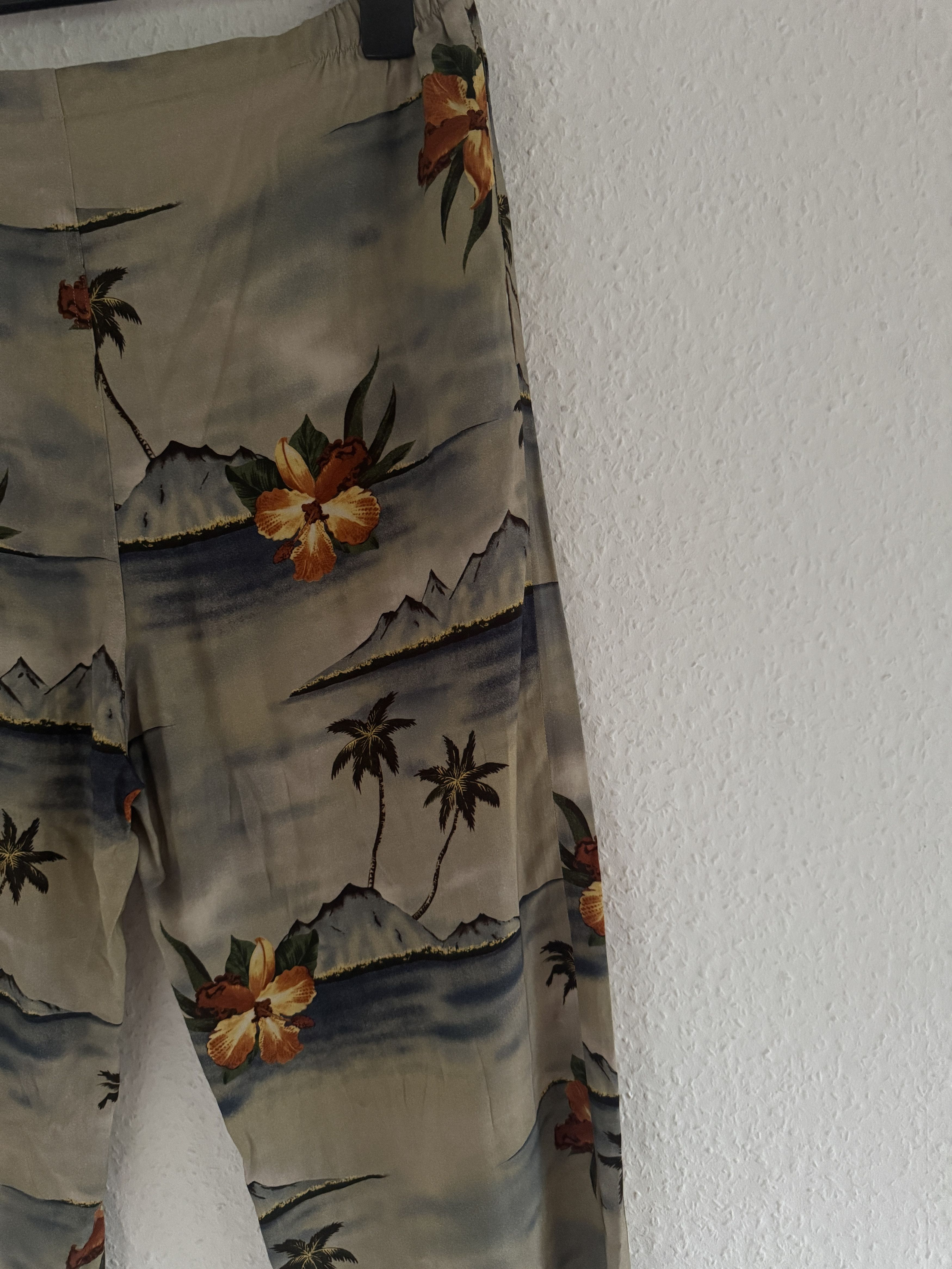 Celine Palm Tree Hawaiian Print Pants Size US 34 / EU 50 - 15 Thumbnail