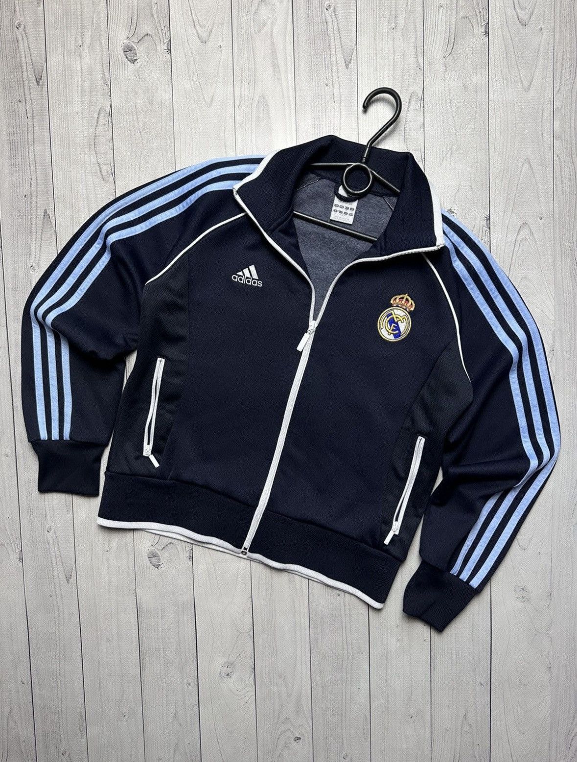 Adidas × Vintage Vintage adidas Real Madrid soccer jacket Women's 7 Size M / US 6-8 / IT 42-44 - 2 Thumbnail