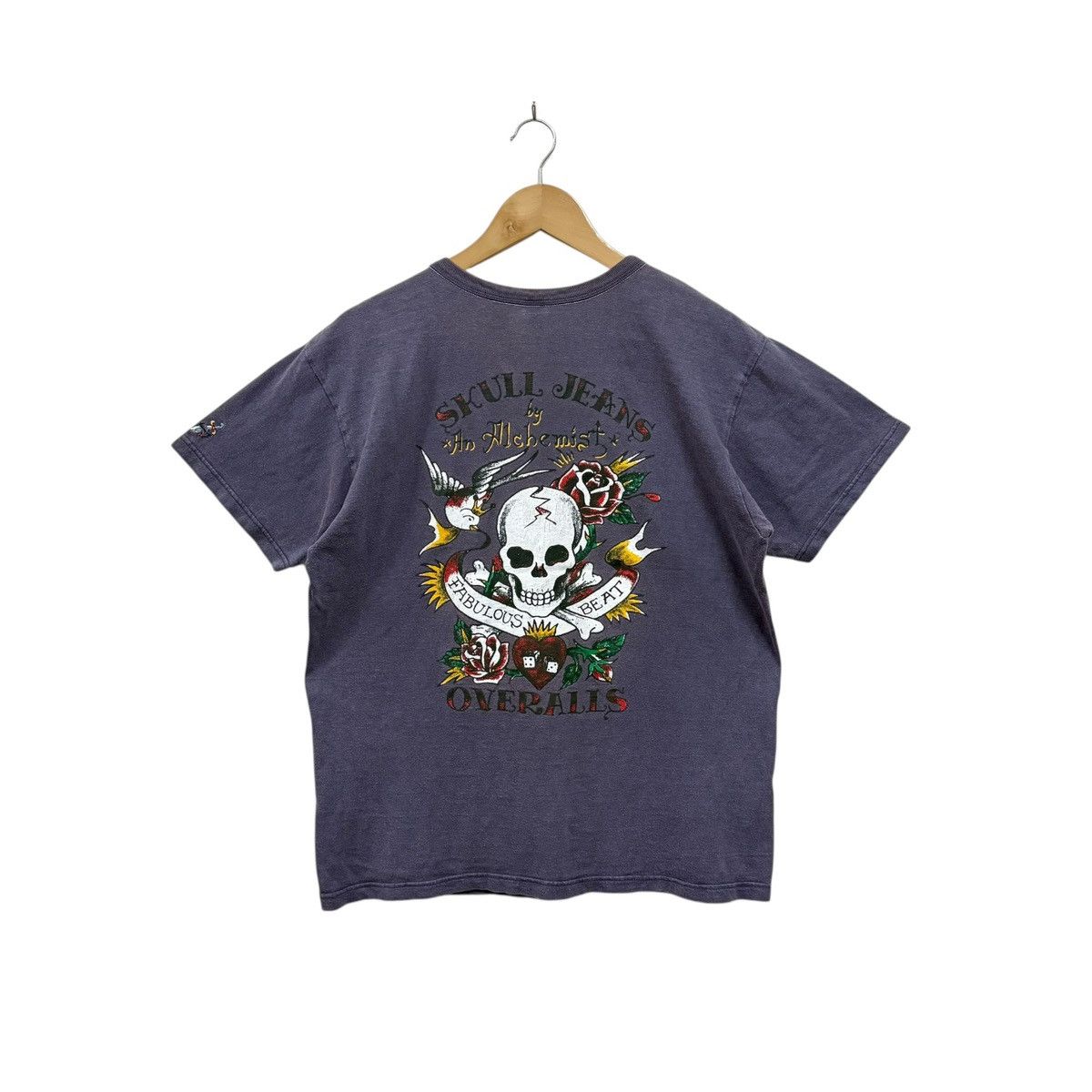 Skull Jeans Overall By Alchemist Tshirt