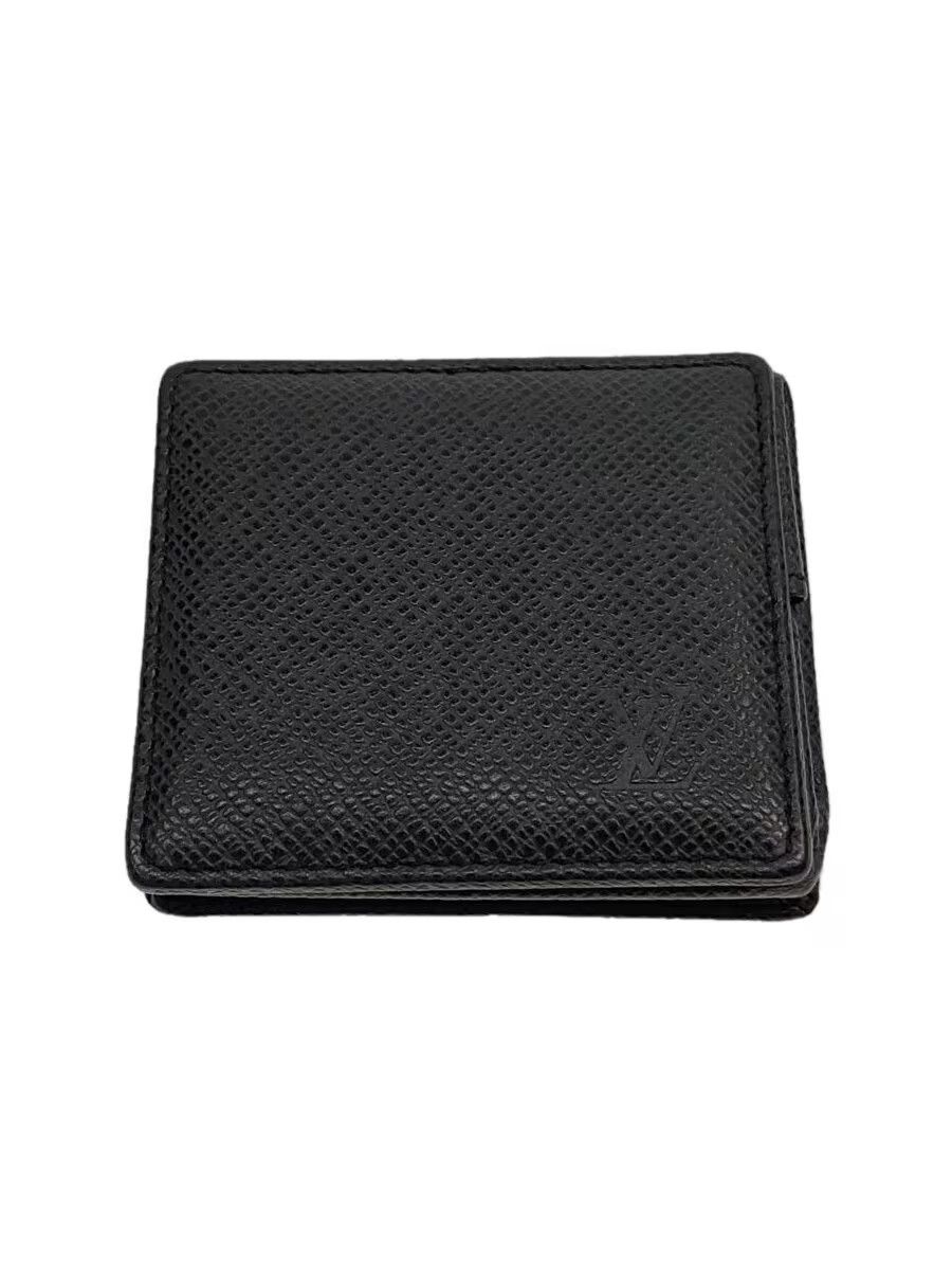 Louis Vuitton Louis Vuitton Taiga Porte Monet Boite Leather Black Size ONE SIZE - 1 Thumbnail