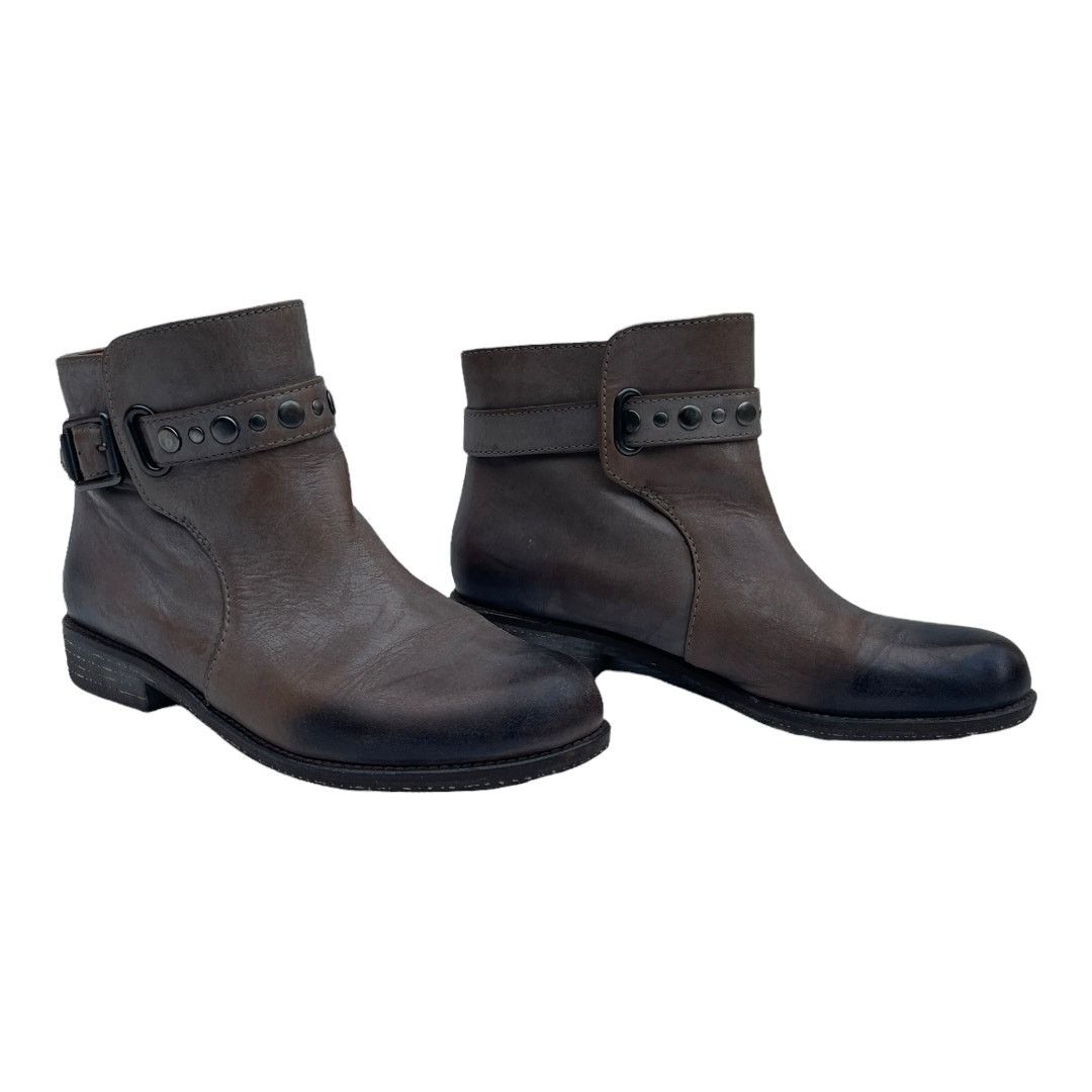 Lucky Brand Lucky Brand Paulinne Grey Studded Ankle Booties Size 7.5 Size US 7.5 / IT 37.5 - 7 Thumbnail