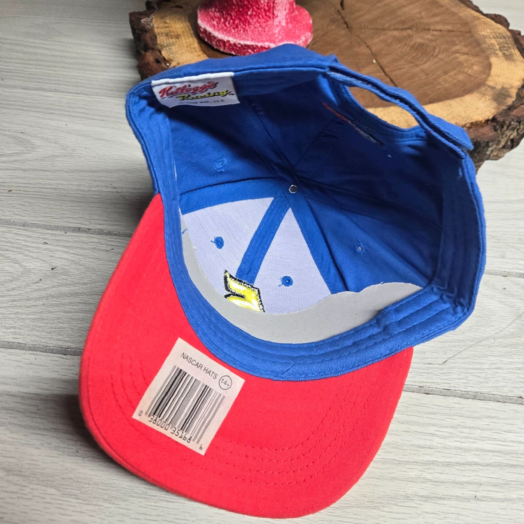 NASCAR Kellogs Racing Nascar Hat Cap Blue Adult Adjustable Strap-back Tiger Logo Carquest #5 2008 Kelloggs Racing Shirt Size ONE SIZE - 5 Thumbnail