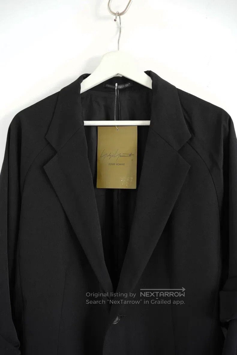 Yohji Yamamoto YOHJI YAMAMOTO Double Sleeve Raglan Coat Size US M / EU 48-50 / 2 - 3 Thumbnail