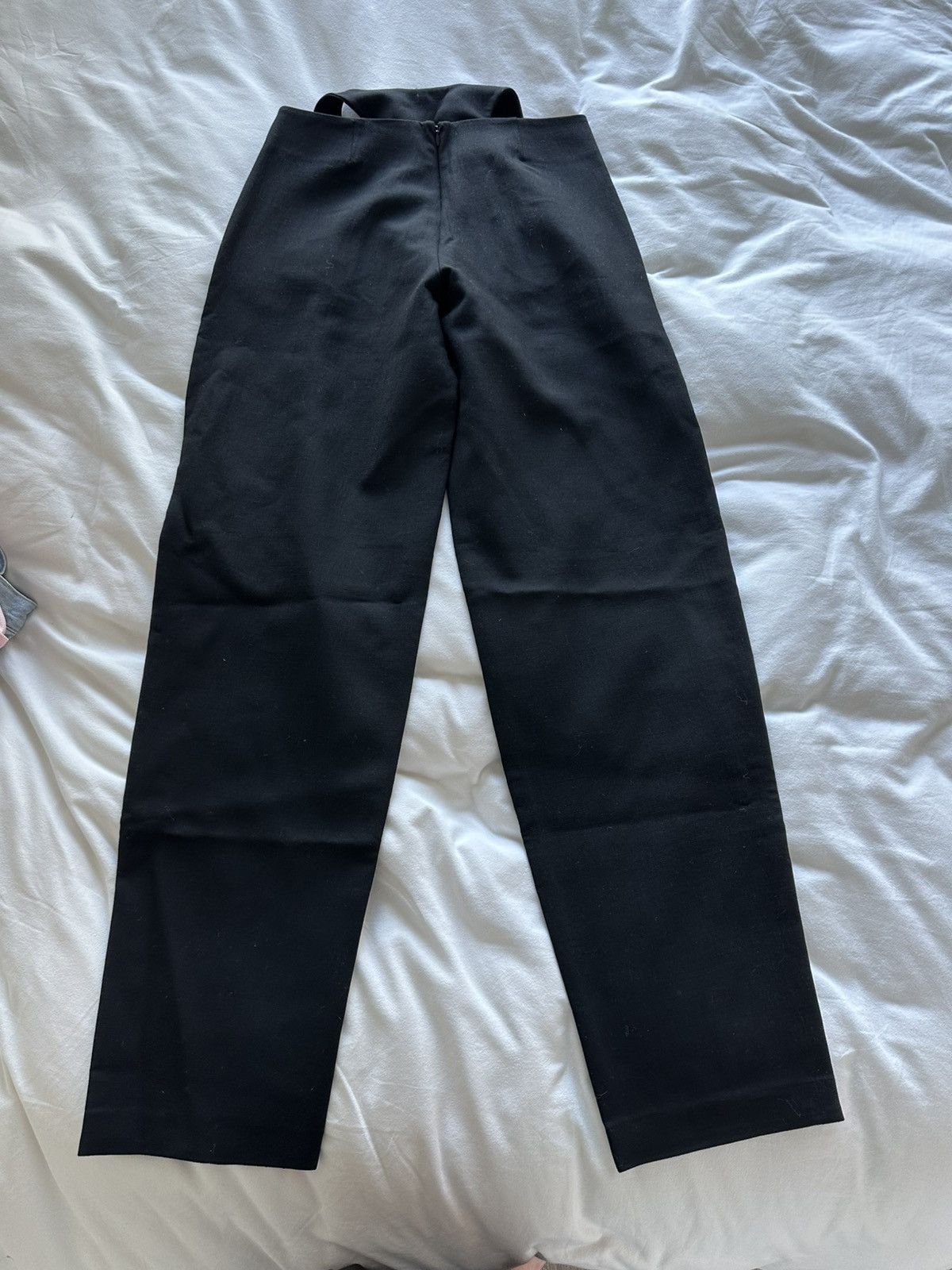 Dion Lee Dion Lee Black Hourglass Trousers Size 27" / US 4 / IT 40 - 6 Thumbnail