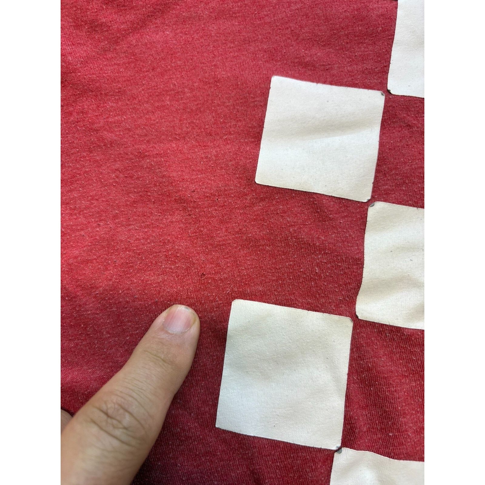 Other Pizza Hut Employee T-Shirt Large Red Checkered Size US L / EU 52-54 / 3 - 4 Thumbnail