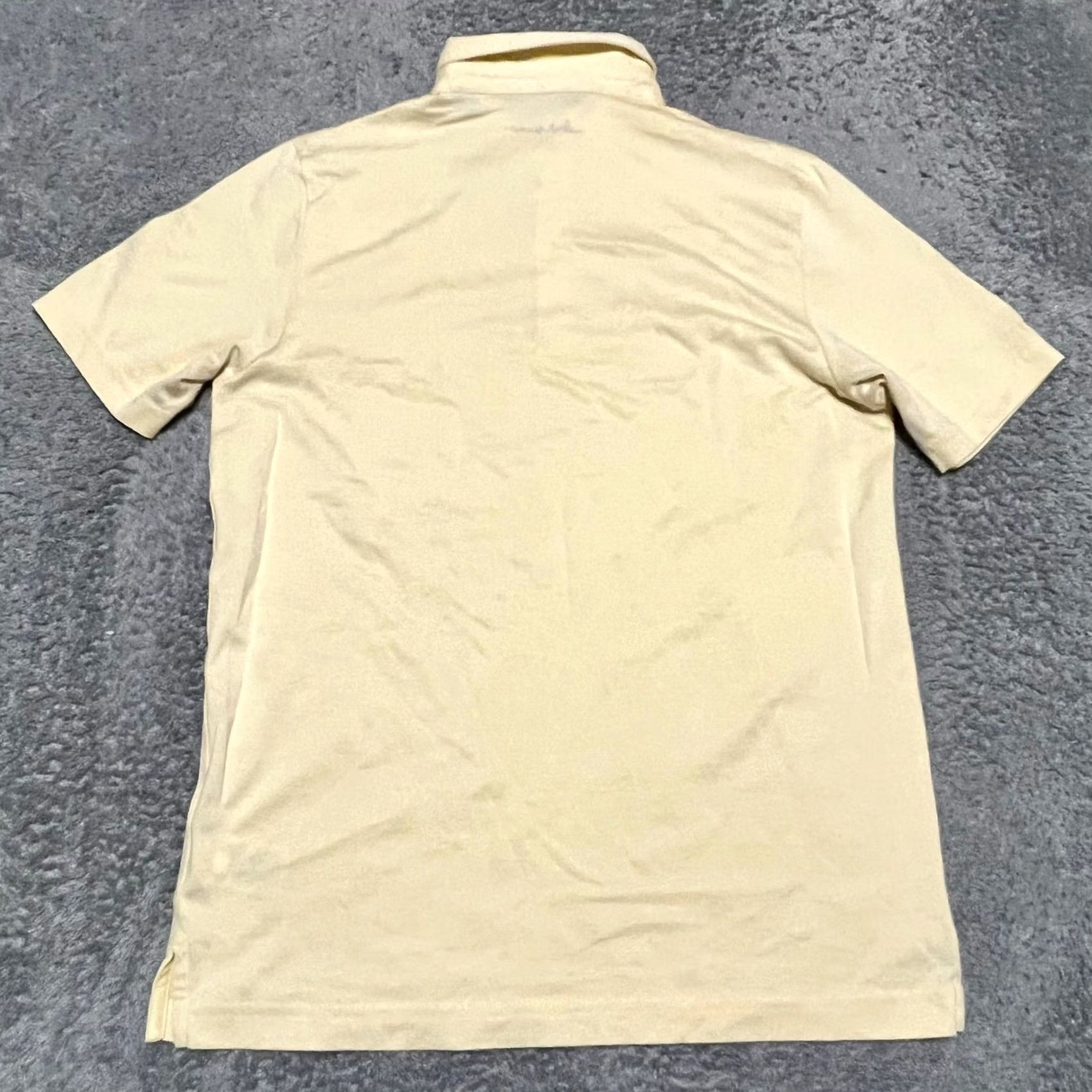 TravisMathew Travis Mathew Polo Mens Small Yellow Golf Performance Athletic Hawaiian Size US S / EU 44-46 / 1 - 3 Thumbnail