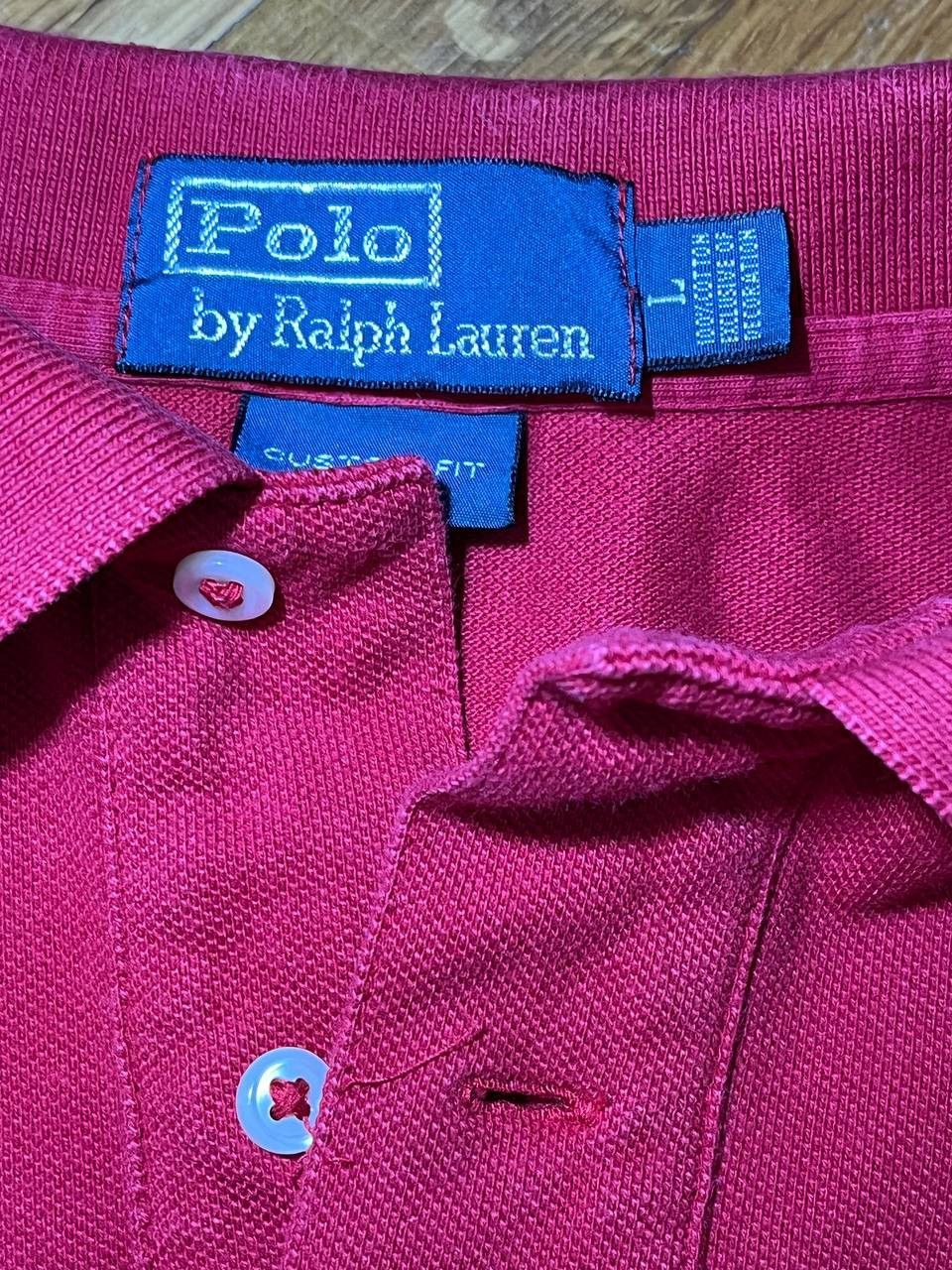 Ralph Lauren Polo Ralph Lauren red long sleeve tee Size US L / EU 52-54 / 3 - 4 Thumbnail