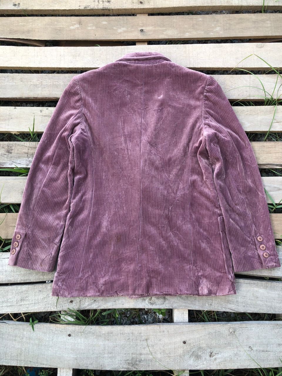 Mademoiselle Non Non Vintage Mademoiselle by Issey Miyake Corduroy Coat Size S / US 4 / IT 40 - 2 Thumbnail