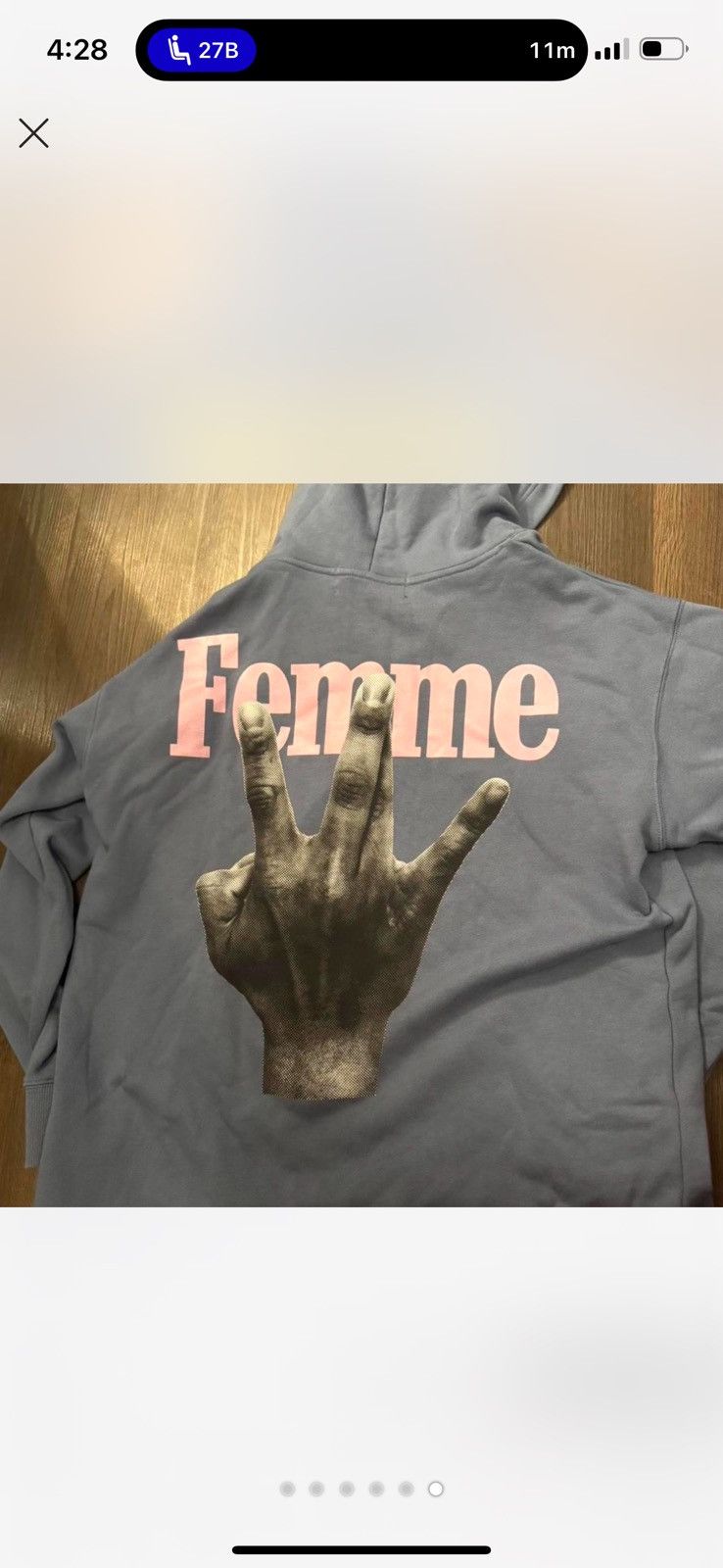Homme + Femme La Homme Femme Hoodie Size US S / EU 44-46 / 1 - 6 Thumbnail