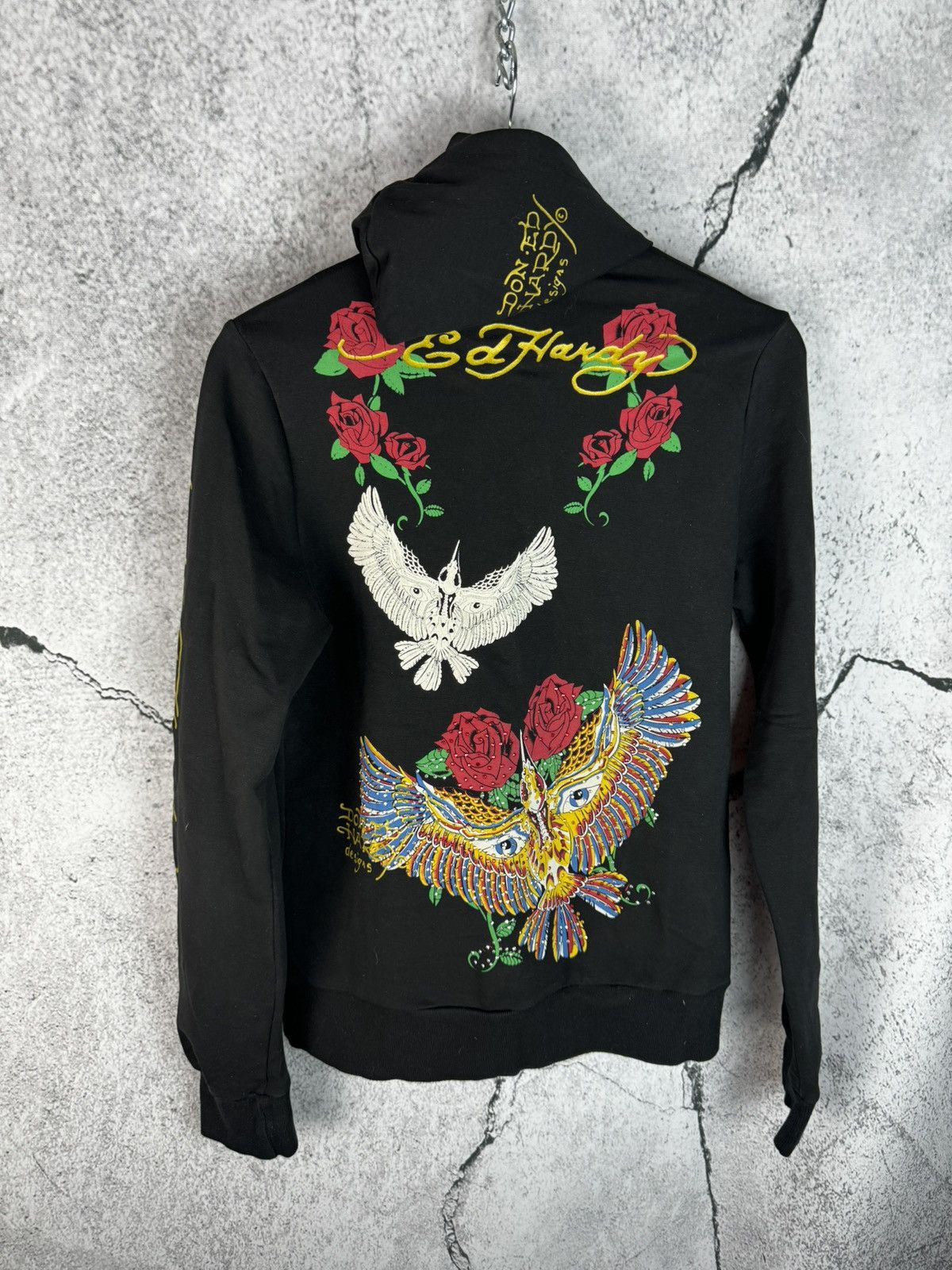 Ed Hardy Ed hardy Christian Audigier vintage Hoodie Geisha Size S / US 4 / IT 40 - 1 Thumbnail