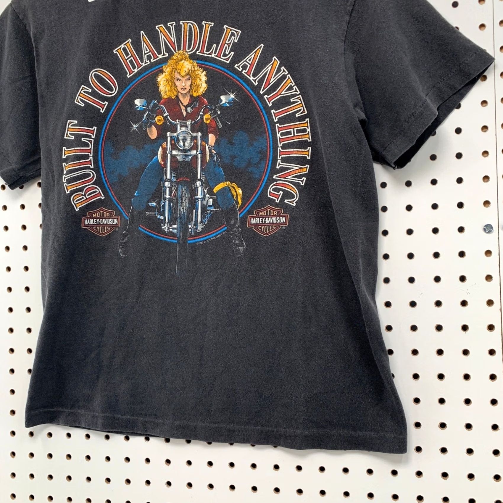 Harley Davidson VINTAGE Harley-Davidson Graphic T Shirt Women S Black 1993 Baton Rouge USA Harley-Davidson Graphic T Shirt Women S Black 1993 Baton Rouge USA Size S / US 4 / IT 40 - 6 Thumbnail