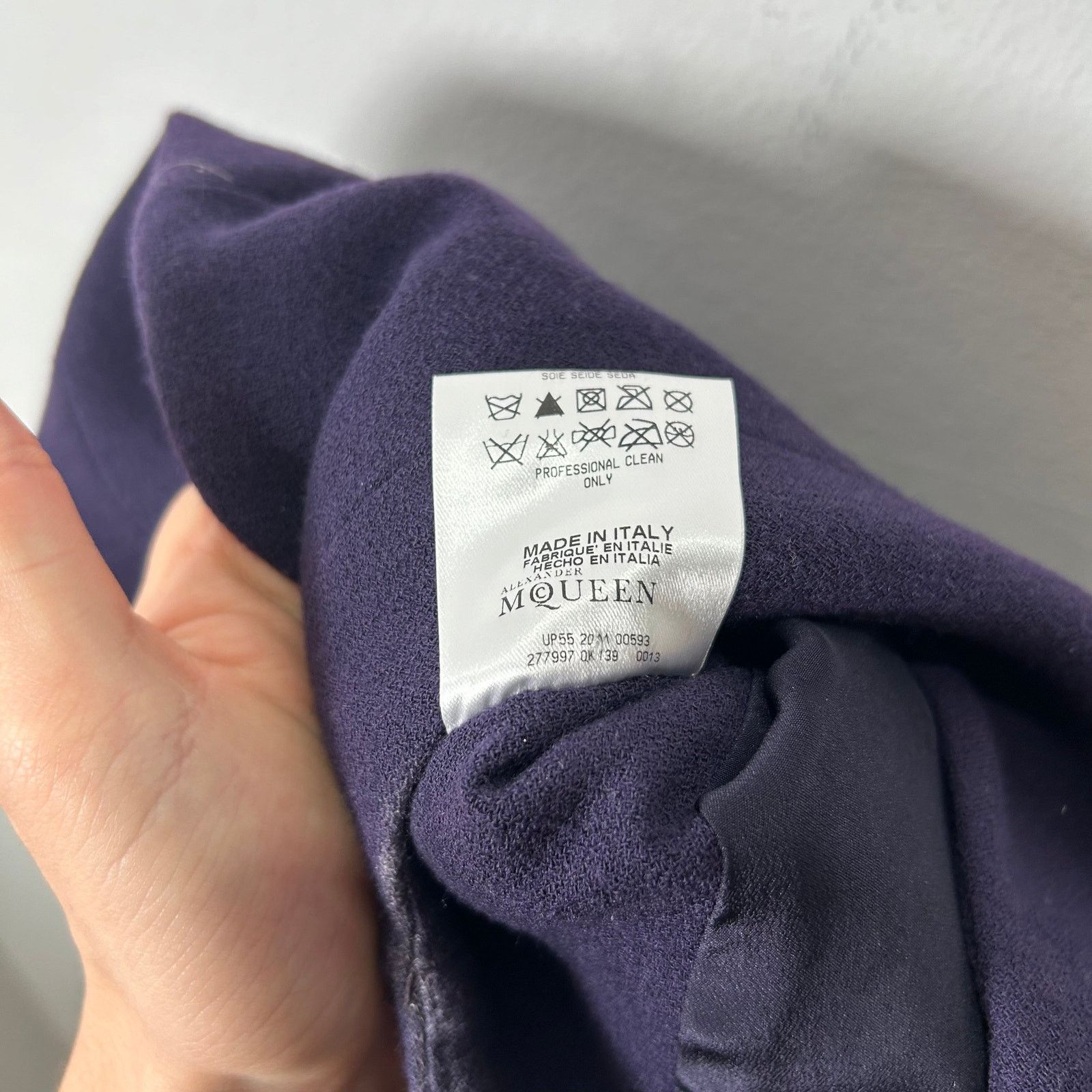 Alexander McQueen Alexander McQueen Purple 4-Zip Dress Size 42 Size M / US 6-8 / IT 42-44 - 7 Thumbnail