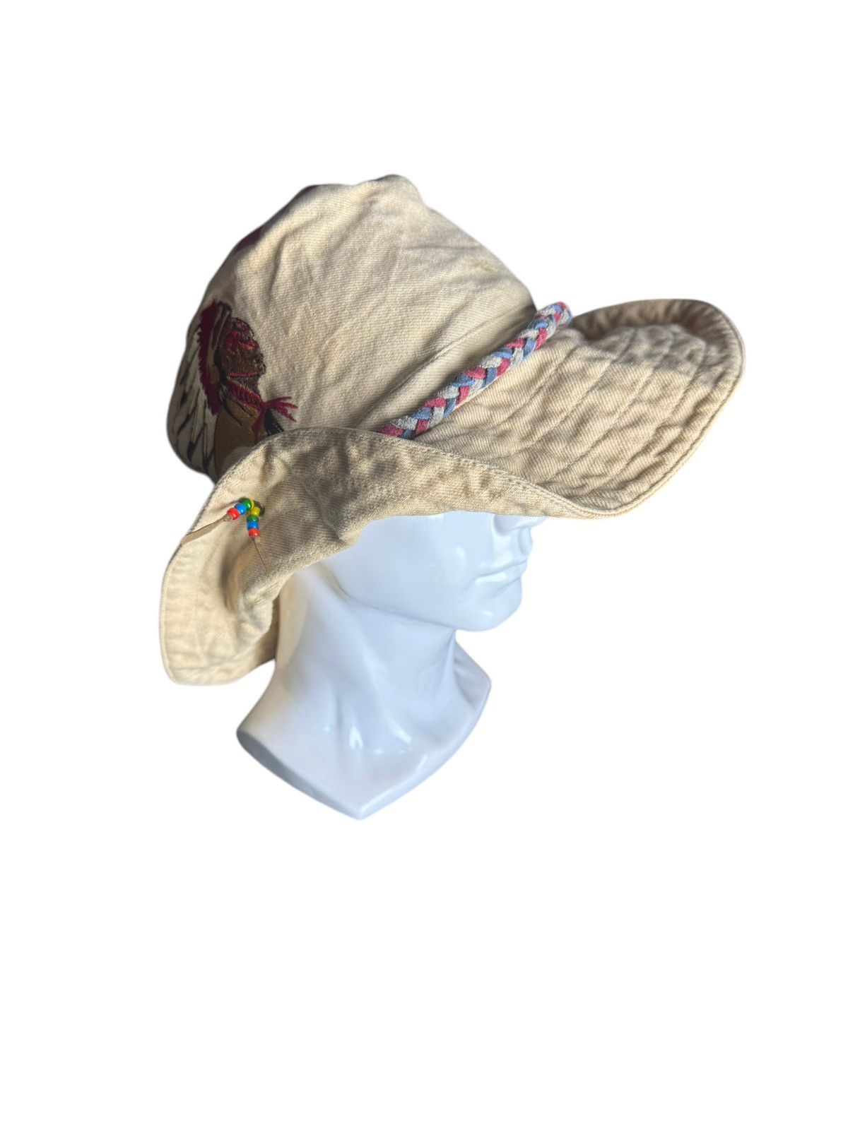 Vintage VINTAGE HAT AMERICAN FLAG EAGLE HAT Size ONE SIZE - 2 Thumbnail
