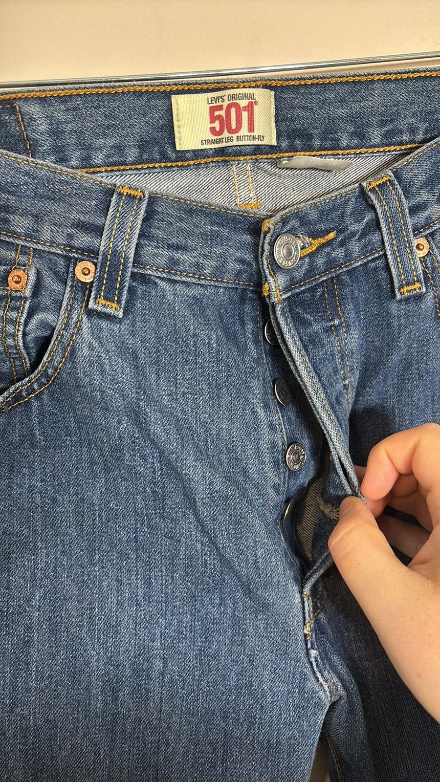Levi's Vintage Levi’s 501 Jeans Size US 32 / EU 48 - 3 Thumbnail