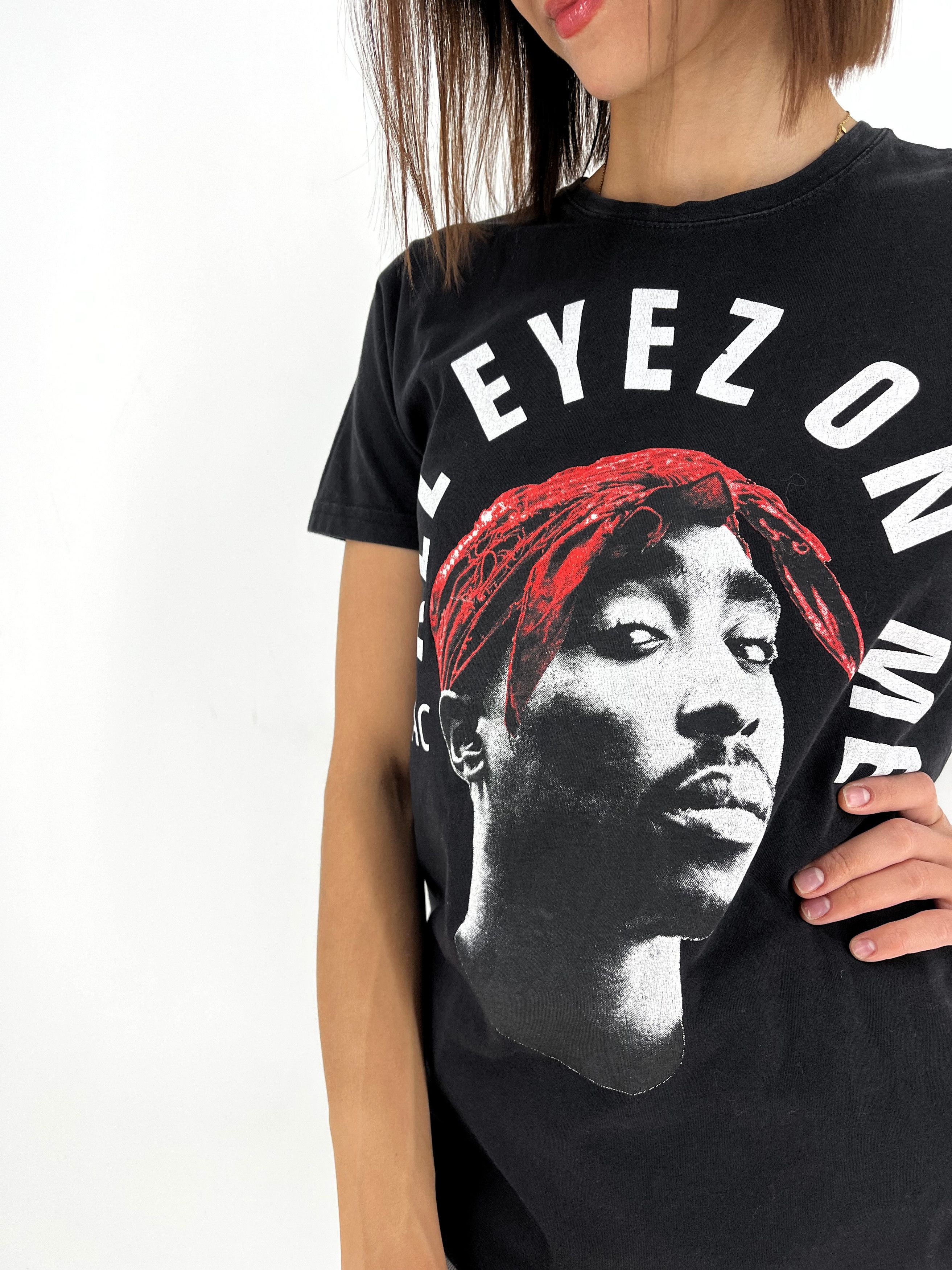 Band Tees Vintage Y2K 2PAC Tupac Shakur HipHop Rap Tee Size M Size M / US 6-8 / IT 42-44 - 6 Thumbnail
