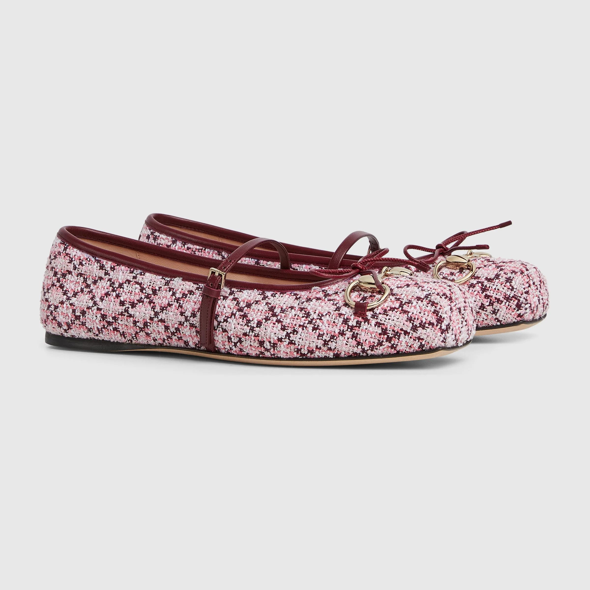 Gucci oc11z0126 Women's Gucci Horsebit Ballet Flats in Multicolor Size US 8.5 / IT 38.5 - 2 Thumbnail