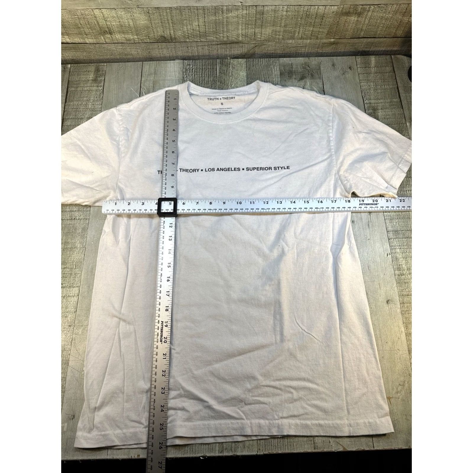 Theory Truth + Theory Skull Butterfly Shirt Mens Large White LA Streetwear Graphic Te Size US L / EU 52-54 / 3 - 3 Thumbnail