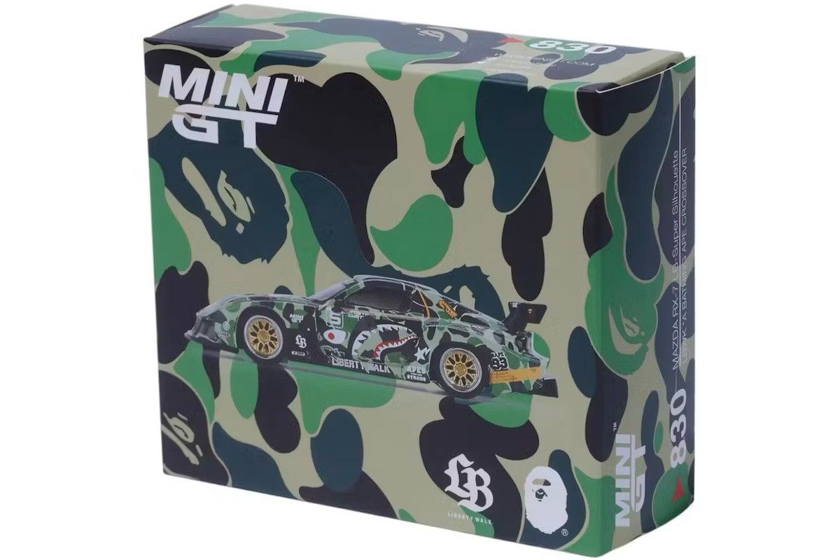 Bape BAPE X LBWK Mini GT ABC Camo McLarren 720S 1/64 Size ONE SIZE - 3 Thumbnail