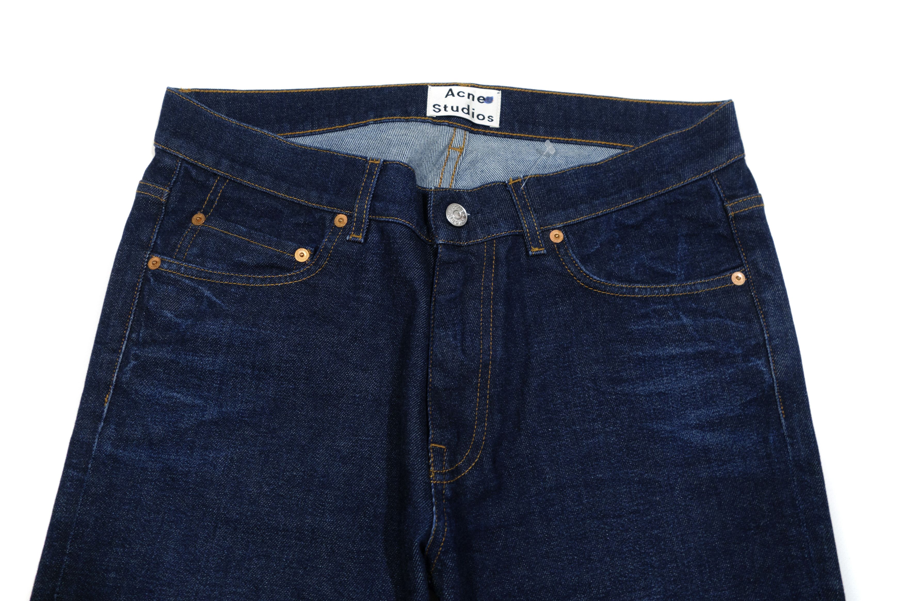 Acne Studios Ace Two Raw Denim Jeans Made in Italy Size US 33 - 3 Thumbnail