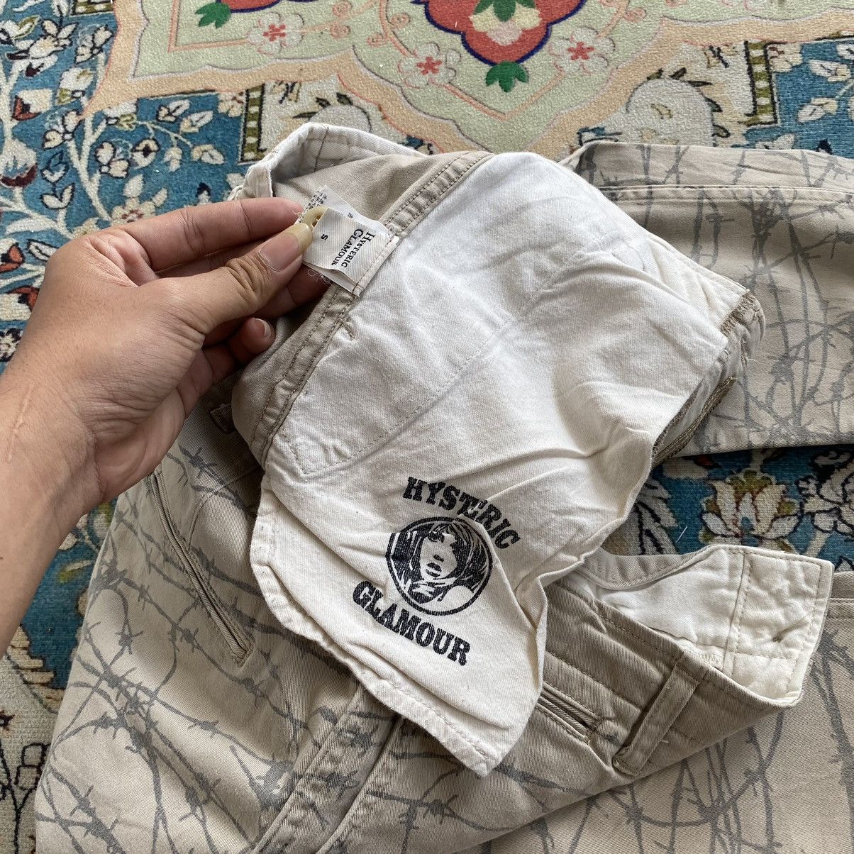 Hysteric Glamour ⛓️Hysteric Glamour⛓️Barbed Wire Pattern Chinnos Pants Size US 30 / EU 46 - 6 Thumbnail