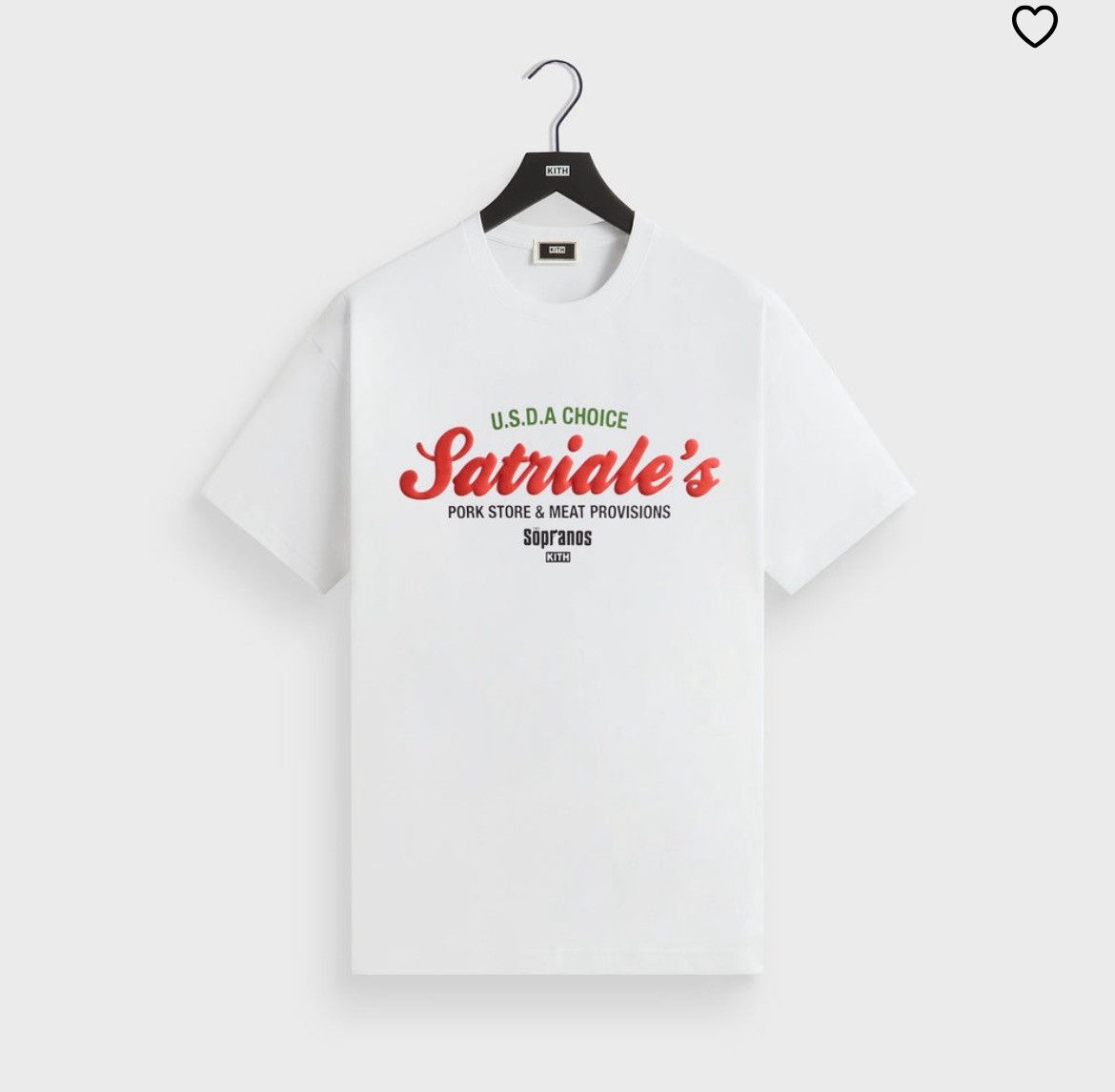 Kith Kith for sopranos satriale’s vintage tee white medium Size US M / EU 48-50 / 2 - 1 Thumbnail