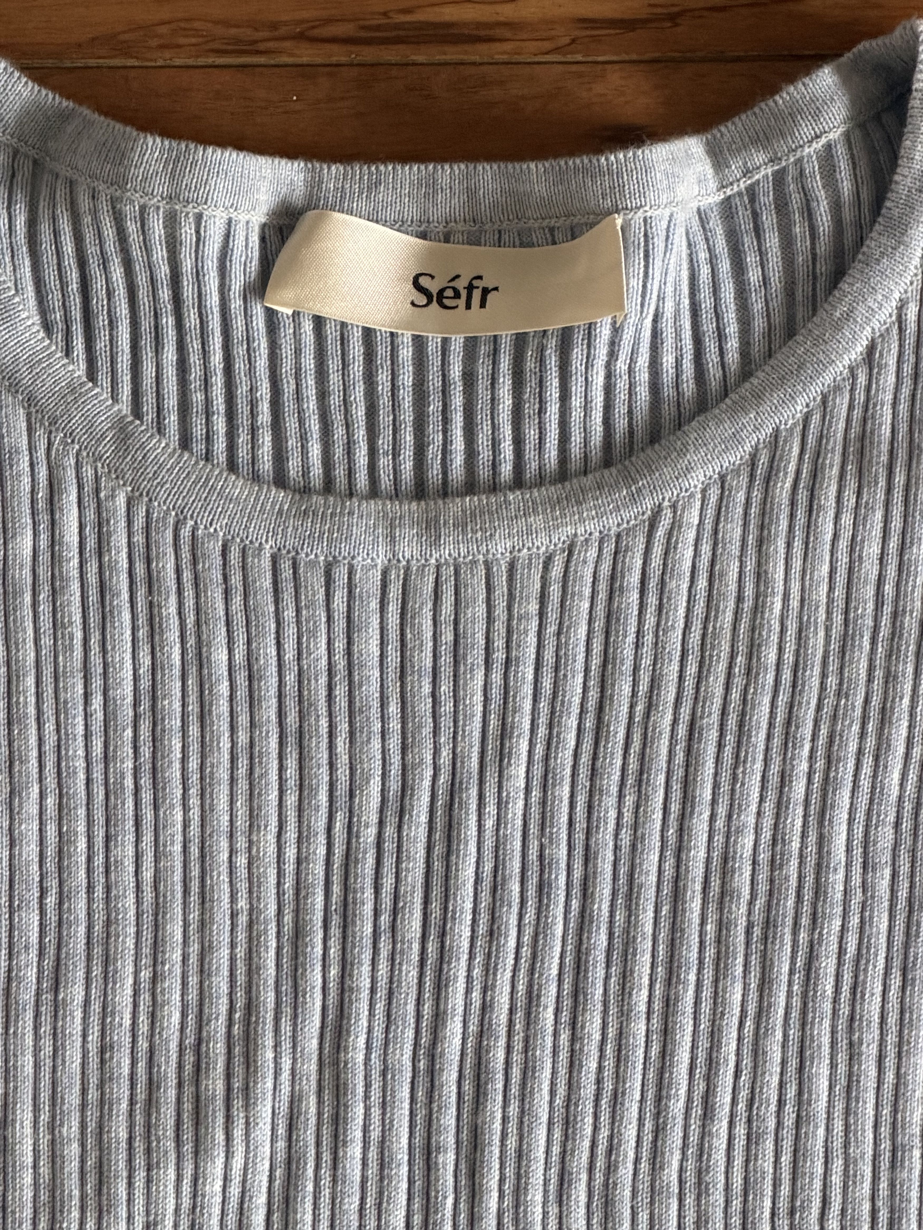 Sefr Lilac Knit Tank Top Size US L / EU 52-54 / 3 - 2 Thumbnail