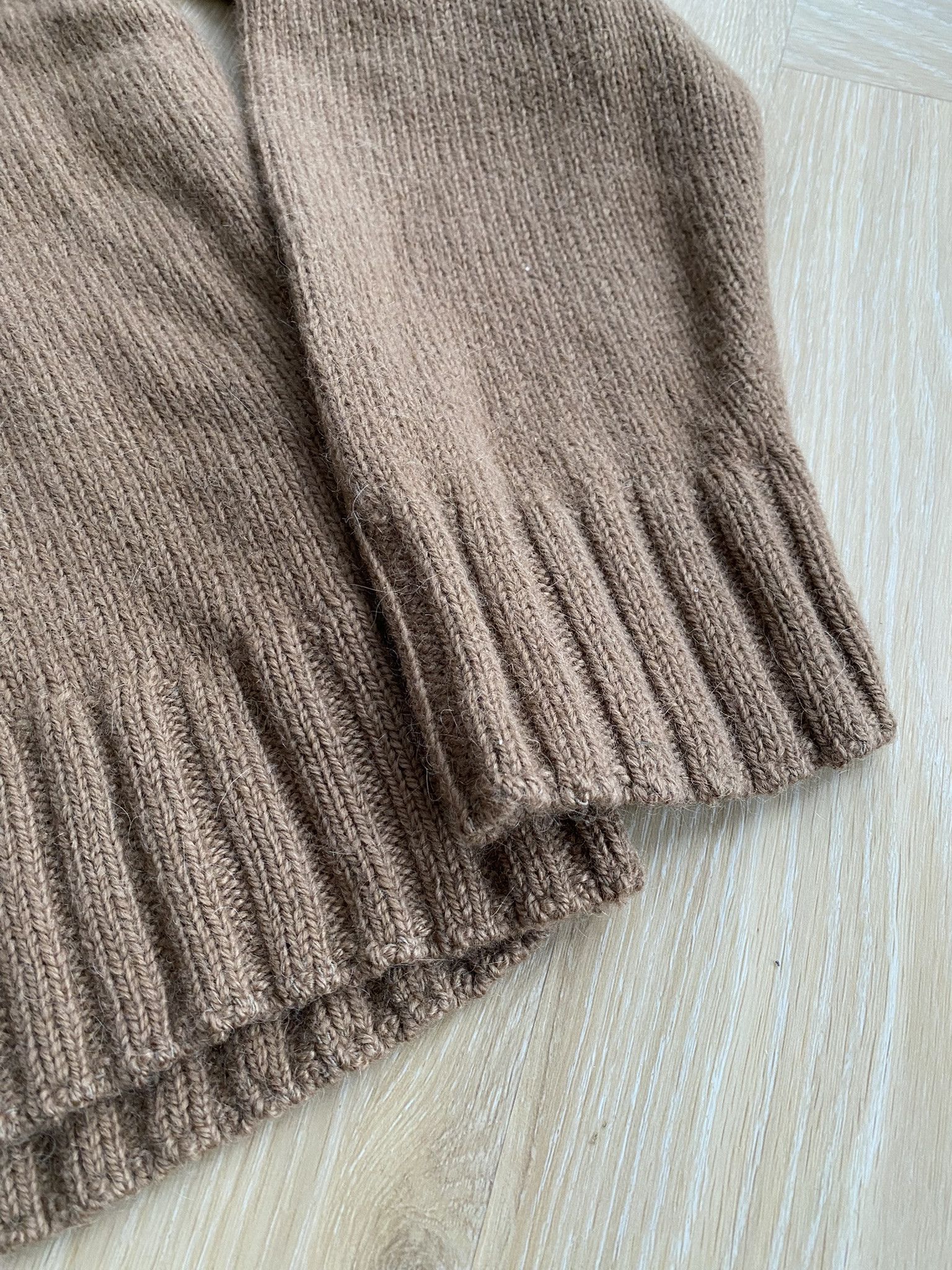 Norse Projects $540 - Bruno Alpaca Half Zip - Duffle Brown Size US M / EU 48-50 / 2 - 15 Thumbnail