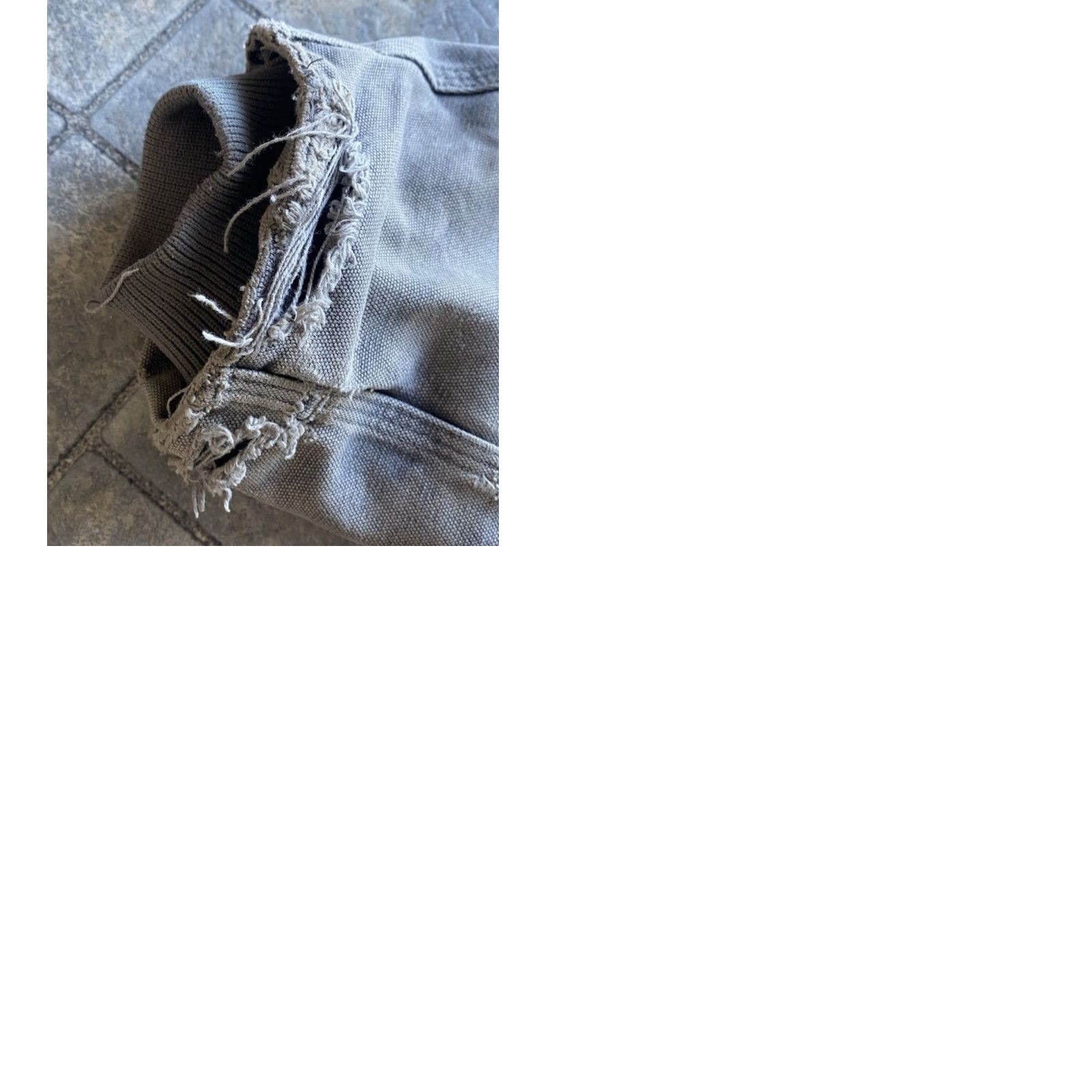 Carhartt VINTAGE Carhartt C61 GVL Jacket Coat Men’s XL Tall Gray Flaws Wear Distressed Size US XL / EU 56 / 4 - 12 Thumbnail