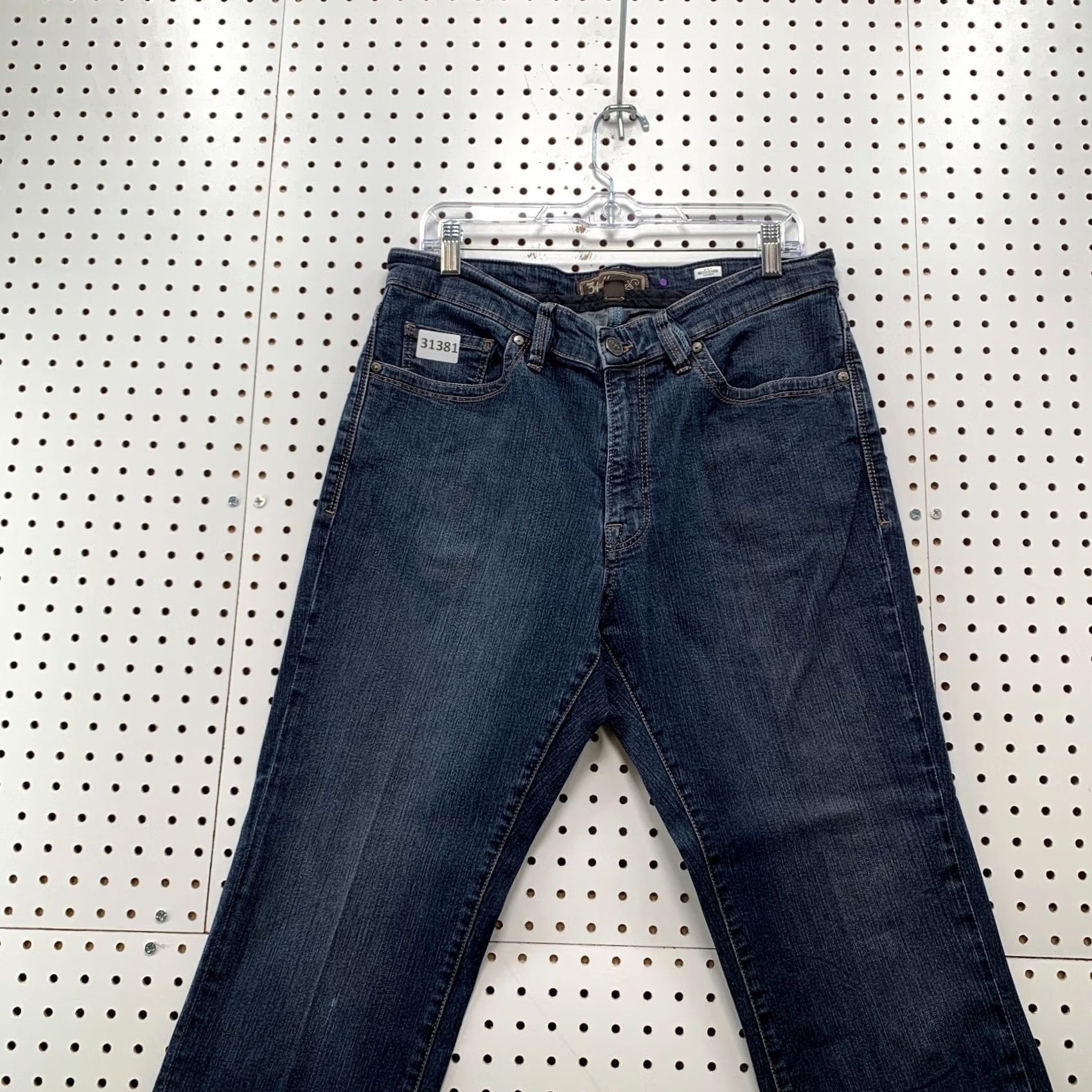 Vintage 34 Heritage Jeans Mens 33 Blue Denim Size FIts 33X26 Straight Leg Casual Size US 33 - 6 Thumbnail