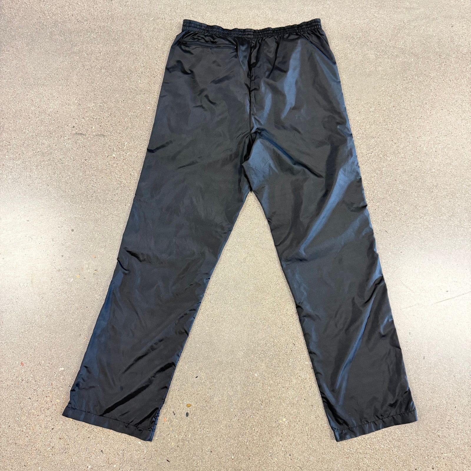 Adidas Vtg adidas Trefoil Track Pants Black Nylon M 80s 90s Taiwan Size US 32 / EU 48 - 12 Thumbnail