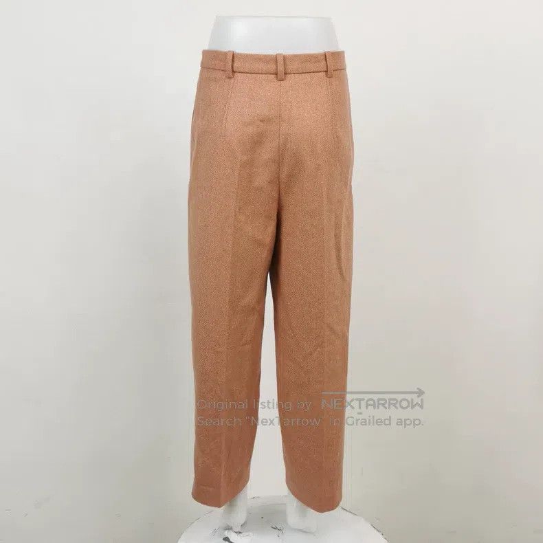 Acne Studios Acne Studios Wool-Cashmere Blend Solid-Color Long Pants Size US 38 / EU 54 - 2 Thumbnail
