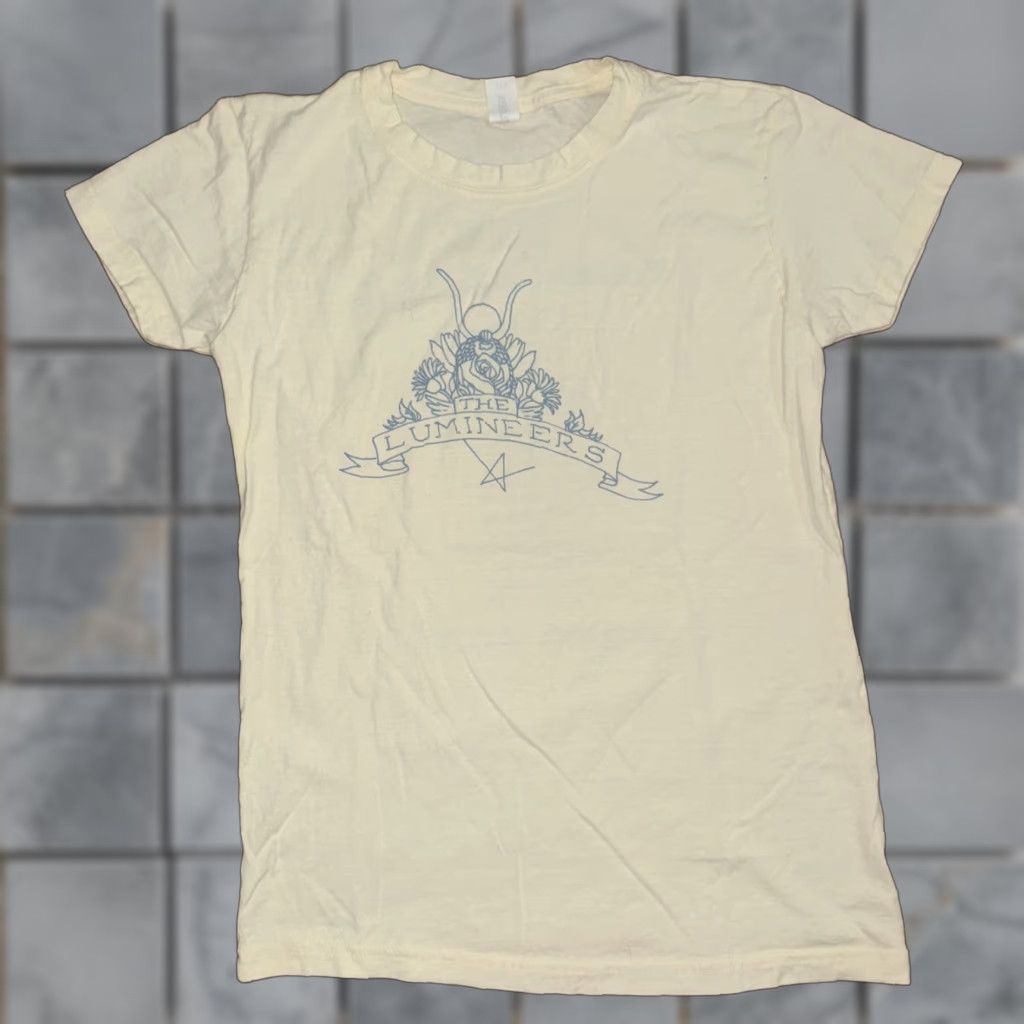 Vintage VINTAGE The Lumineers Band T-Shirt Ivory XS Men Regular T-Shirt Band 90s Concert (if applicable) Size US XS / EU 42 / 0 - 1 Thumbnail