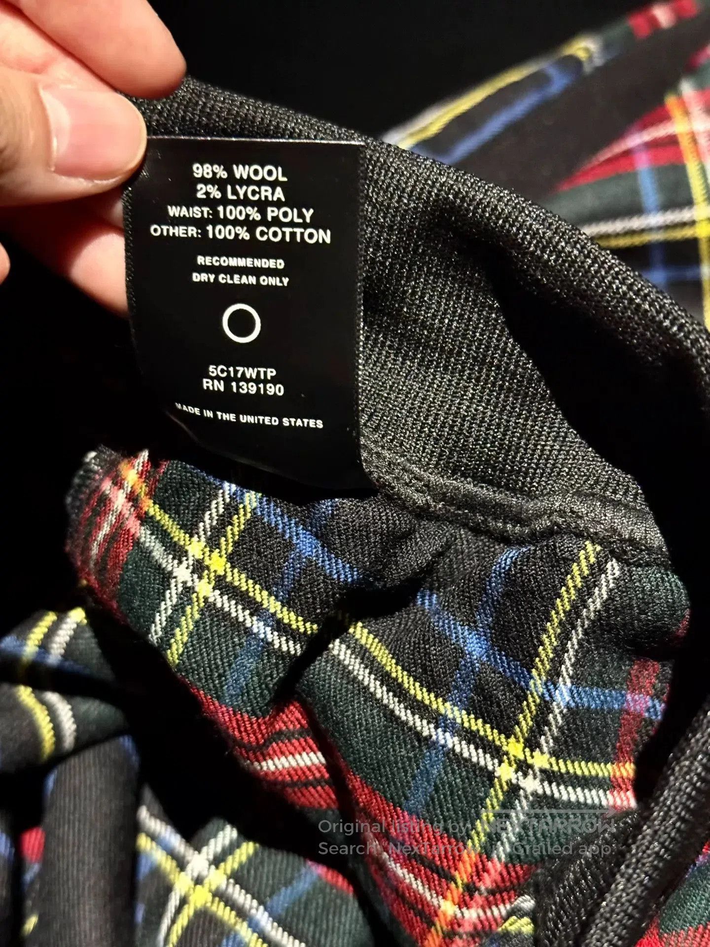Fear of God Fear of God 5th Plaid Track Pants. Size US 38 / EU 54 - 6 Thumbnail