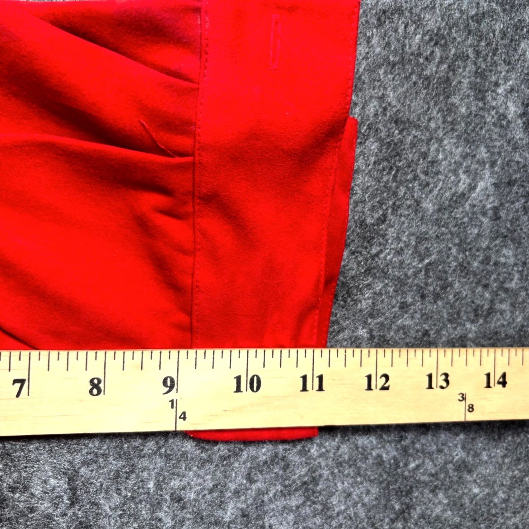 Coldwater Creek Coldwater Creek Basic Jacket Women's PL Red Collared Casual Academia Stretch Jacket Size L / US 10 / IT 46 - 4 Thumbnail