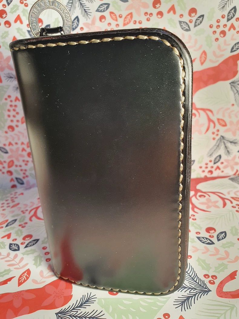 Iron Heart Iron heart Horse butt leather wallet zipper bag money clip Size ONE SIZE - 1 Thumbnail