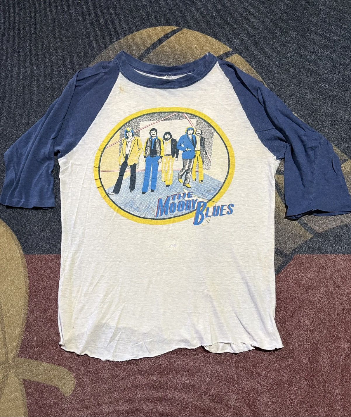 !! Distressed !! Vintage The Moody Blues 70s