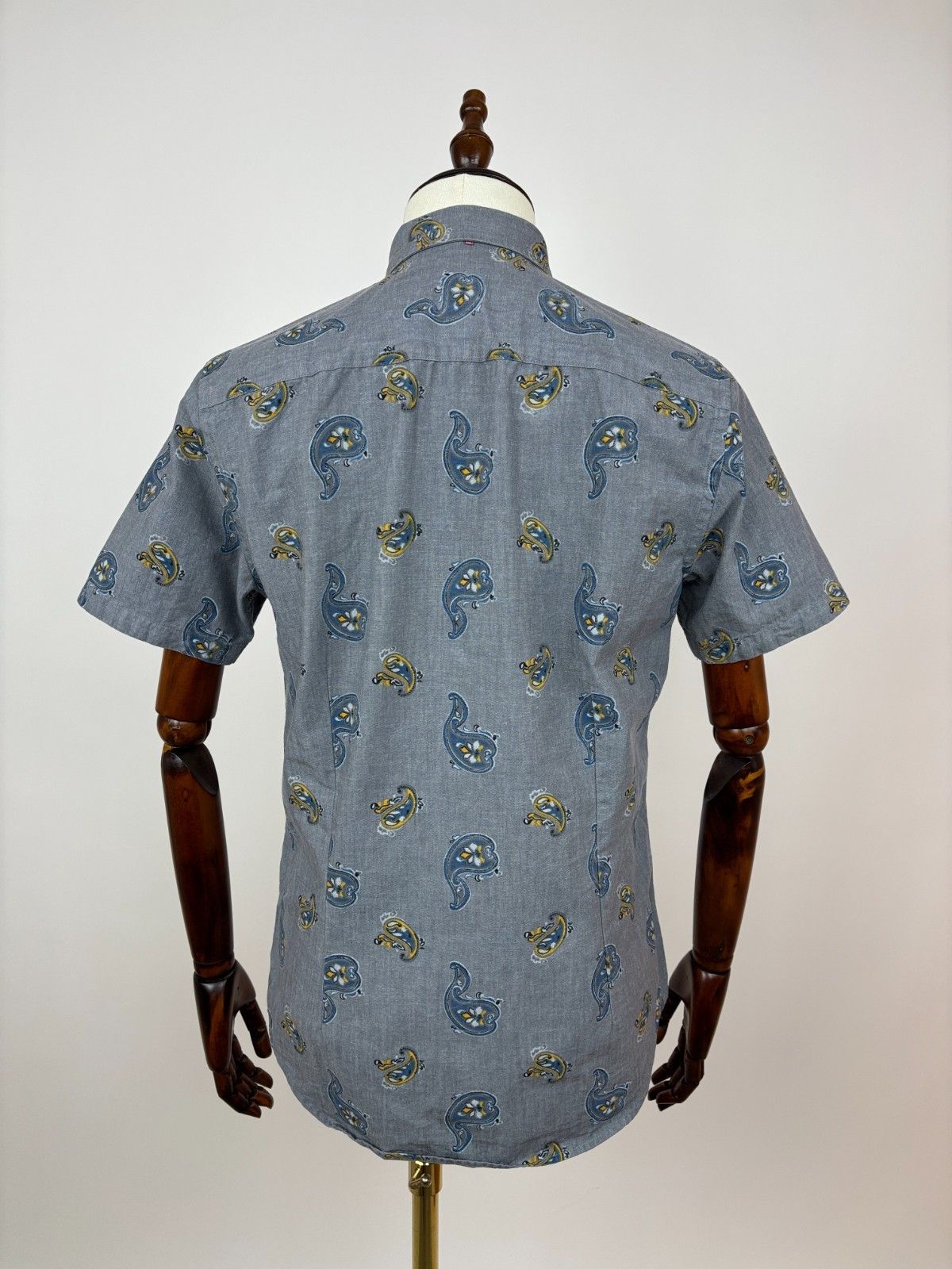 Pretty Green Pretty Green Paisley Short Sleeve Shirt Size M Size US M / EU 48-50 / 2 - 14 Thumbnail