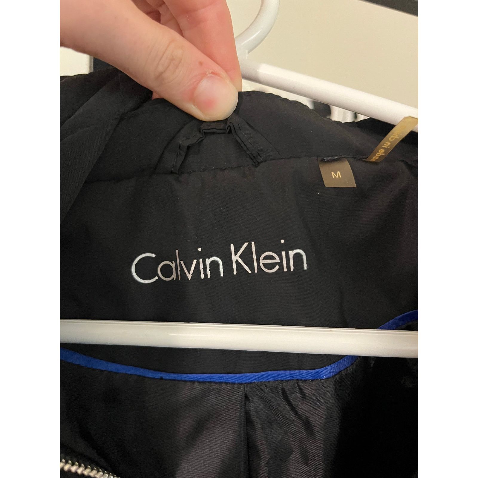 Calvin Klein Calvin Klein Quilted Zipper Jacket size M Size M / US 6-8 / IT 42-44 - 3 Thumbnail