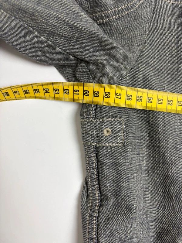 Emporio Armani Emporio Armani 30 Anniversary Linen Utility Jacket Size US L / EU 52-54 / 3 - 11 Thumbnail