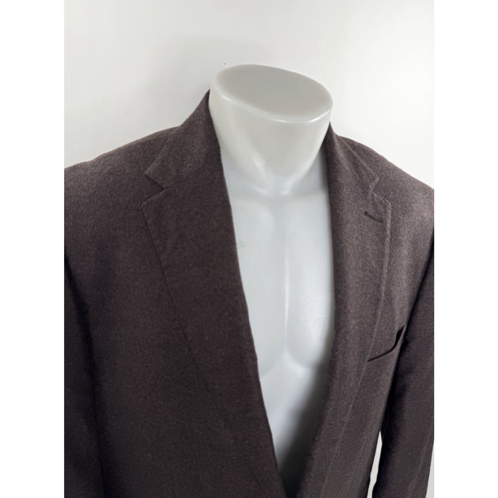 Loro Piana Cremieux / Loro Piana Italy - WOOL 44 R Blazer Jacket - EXCELLENT | Daniel Cremieux Men Blazer 44 Brown Wool Blazer Jacket Mens Size 44R - 2 Thumbnail