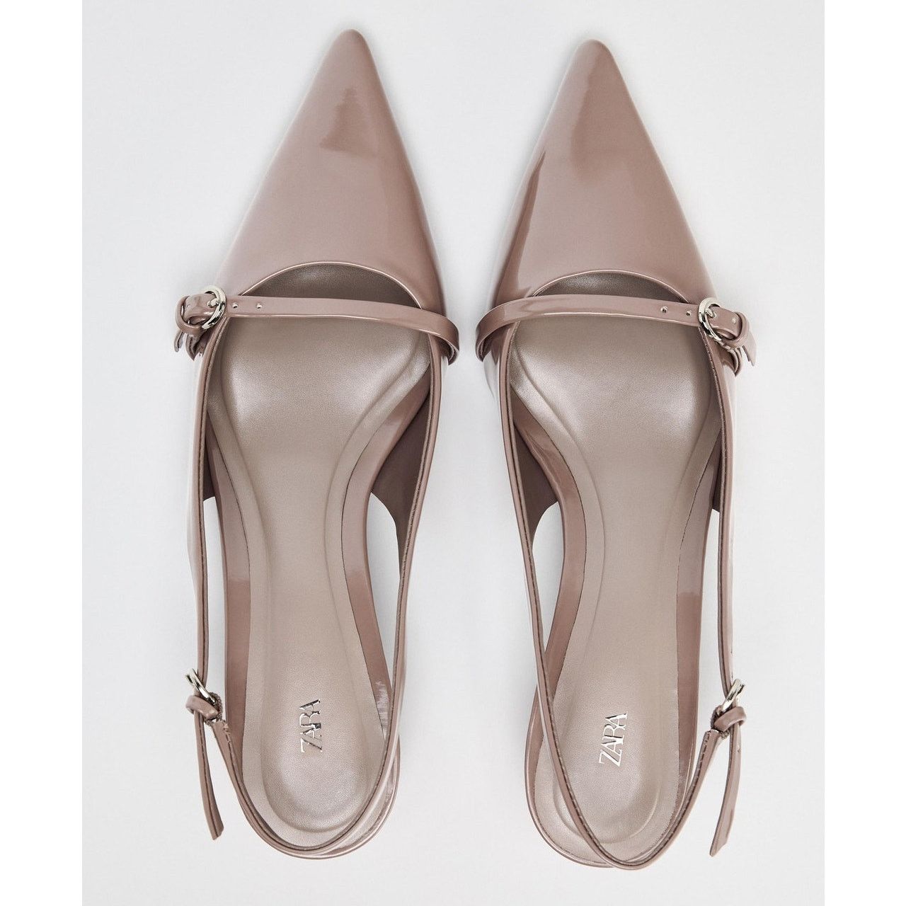 Zara ZARA Pointed Toe Kitten Heels NWT Size US 10 / IT 40 - 13 Thumbnail