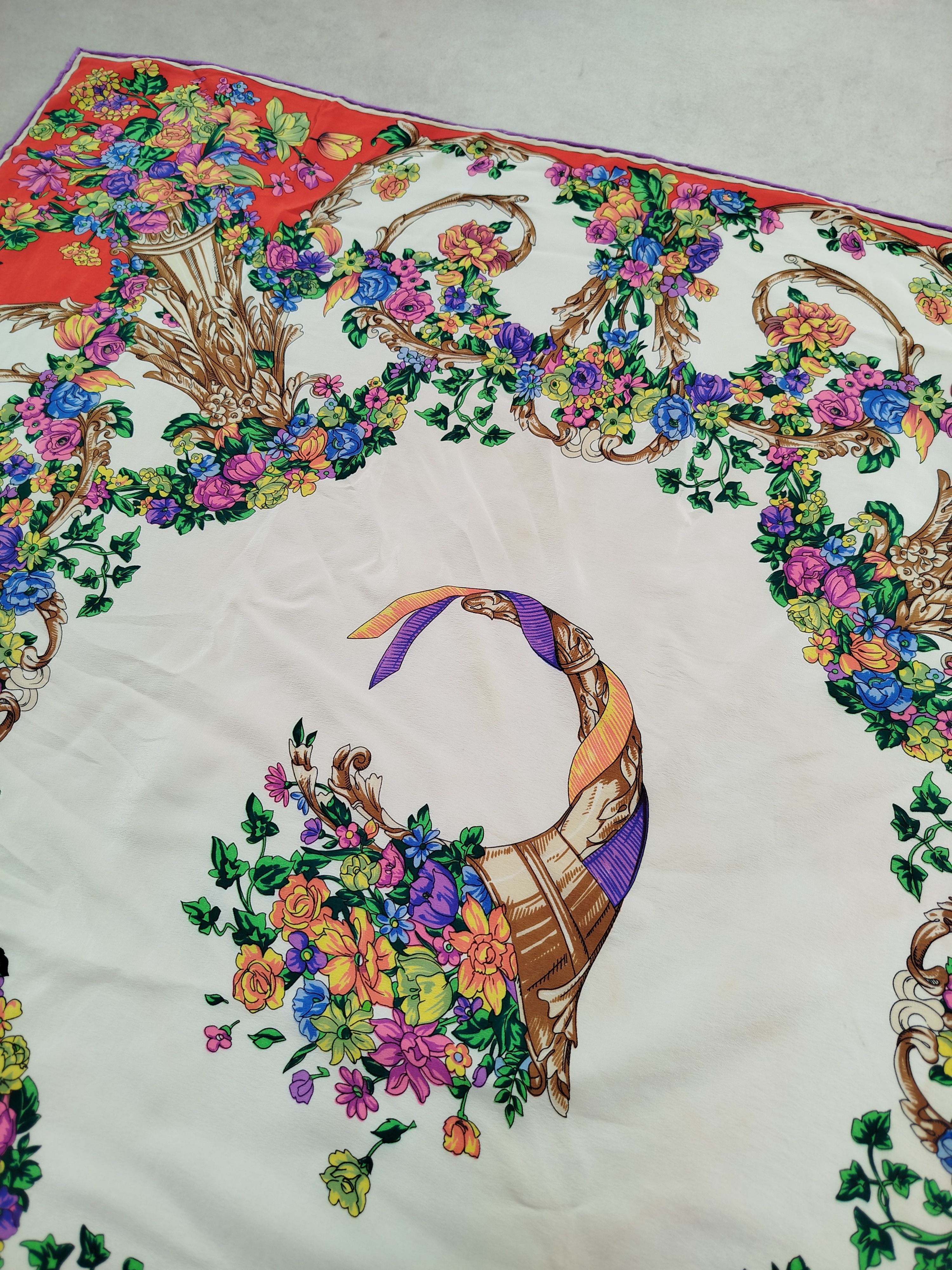 Dior Christian Dior vintage silk square scarf Size ONE SIZE - 3 Thumbnail
