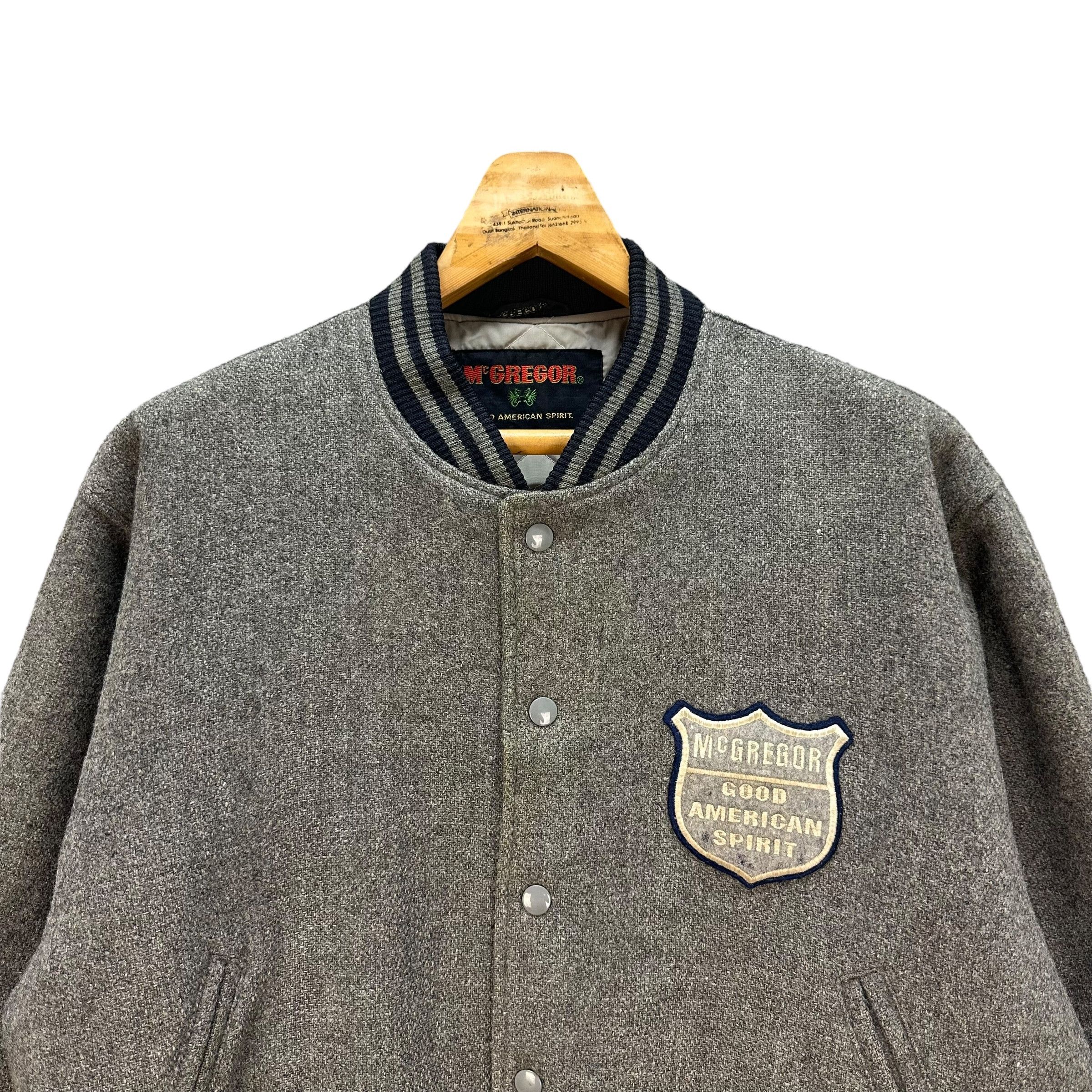 McGregor MCGREGOR OFFICIAL BIG LOGO VARSITY JACKET #8908-037 Size US L / EU 52-54 / 3 - 4 Thumbnail