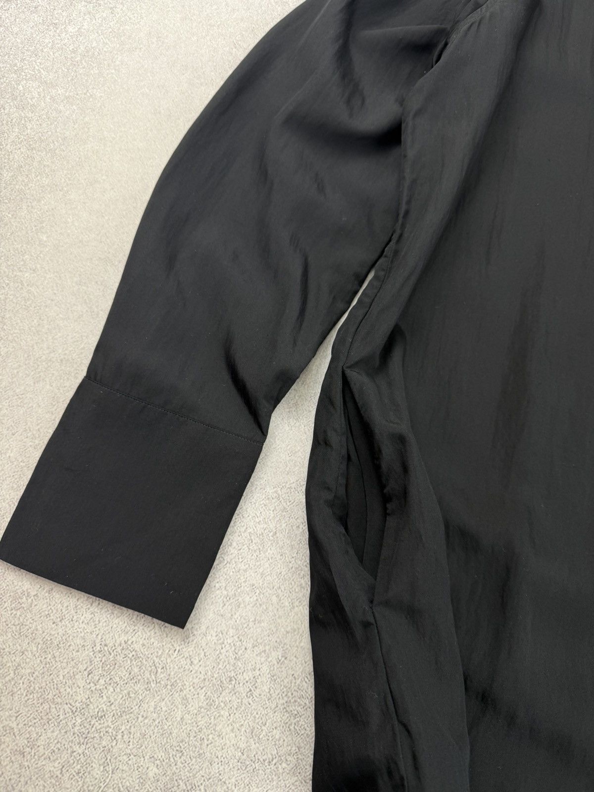 Barena Barena Venezia Black Long Shirt Size 46 Oversized Fit Size US S / EU 44-46 / 1 - 6 Thumbnail