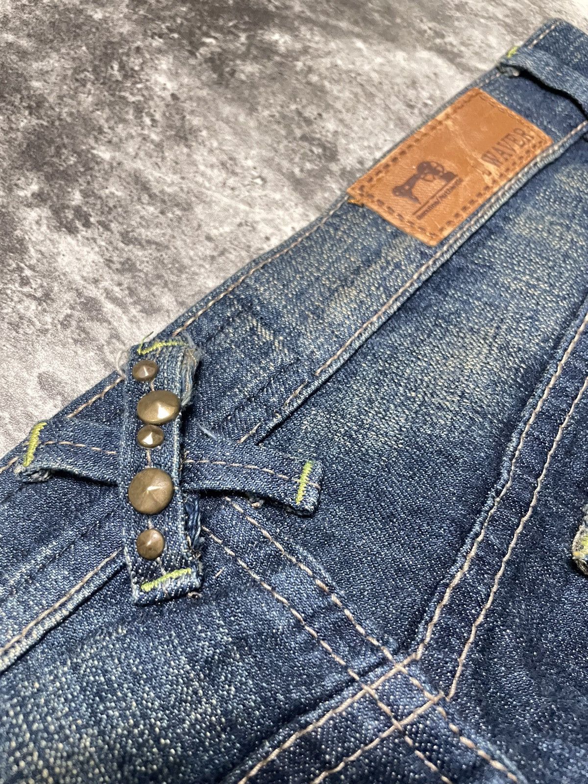 If Six Was Nine × Japanese Brand × Le Grande Bleu (L.G.B.) Japanese Flare Studded Jeans L. Waver KmRii lgb Style Size US 30 / EU 46 - 9 Thumbnail