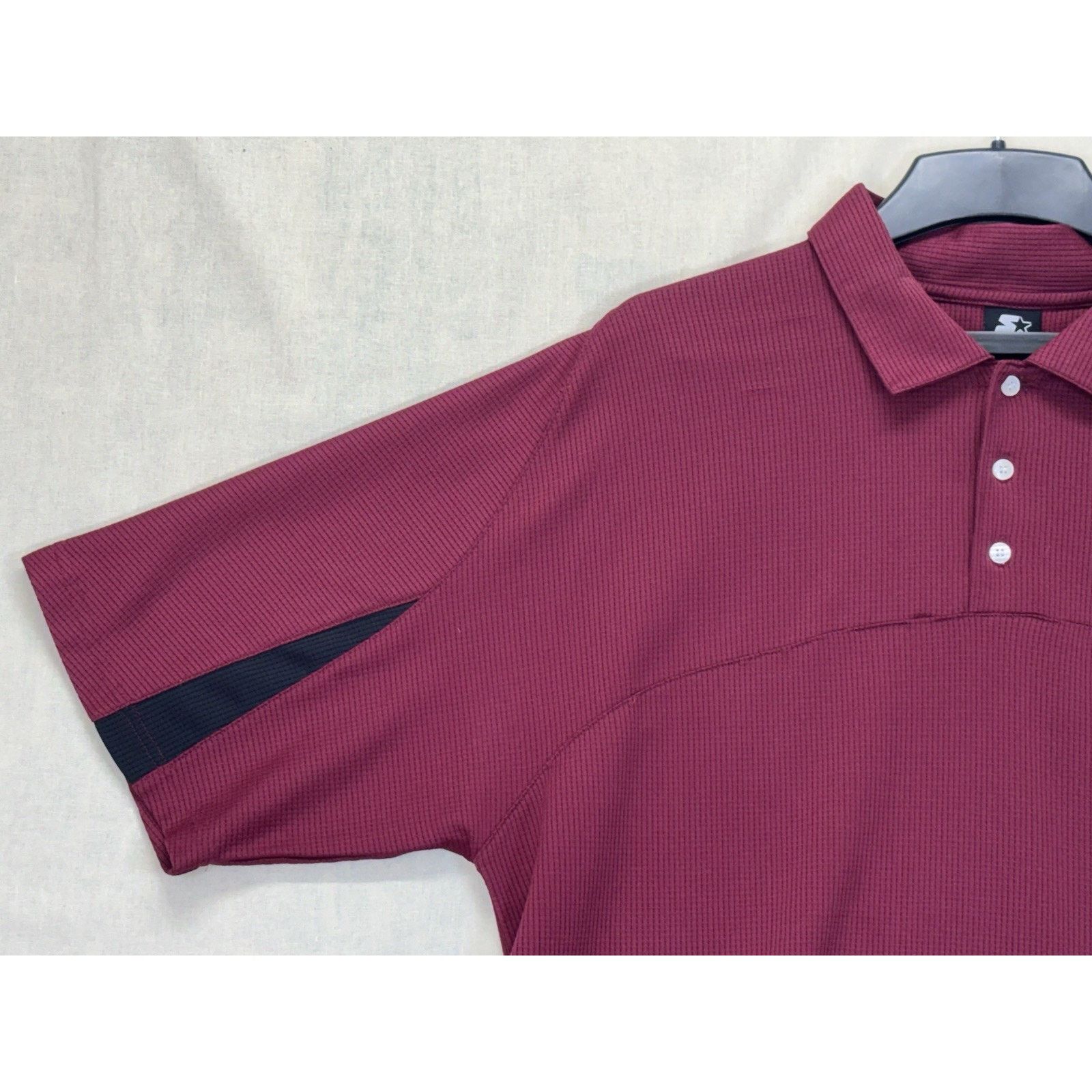 Starter Texas A&M Aggies Starter Polo Shirt Men’s XL Maroon Size US XL / EU 56 / 4 - 7 Thumbnail