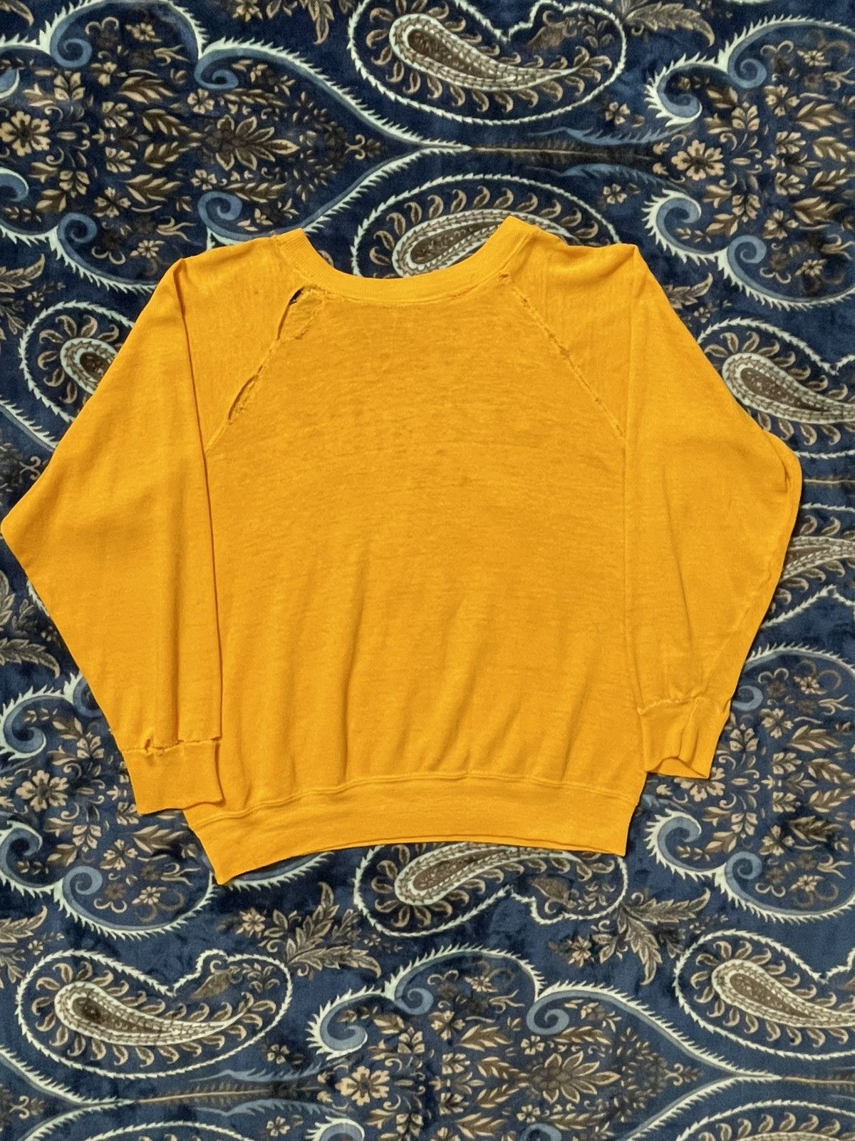 Japanese Brand × Vintage 1970s Arizona State Distressed Sweatshirt Size US M / EU 48-50 / 2 - 5 Thumbnail